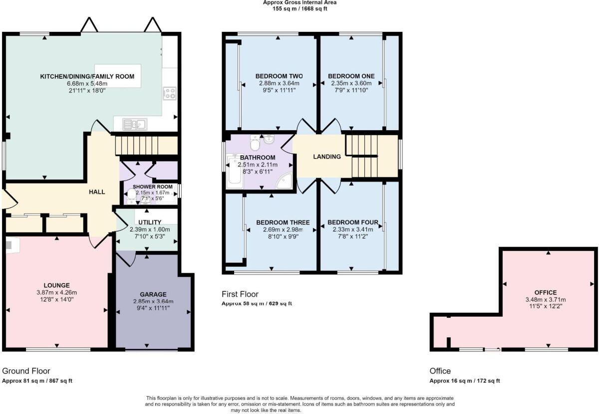 Mount Road, Rochester floorplan