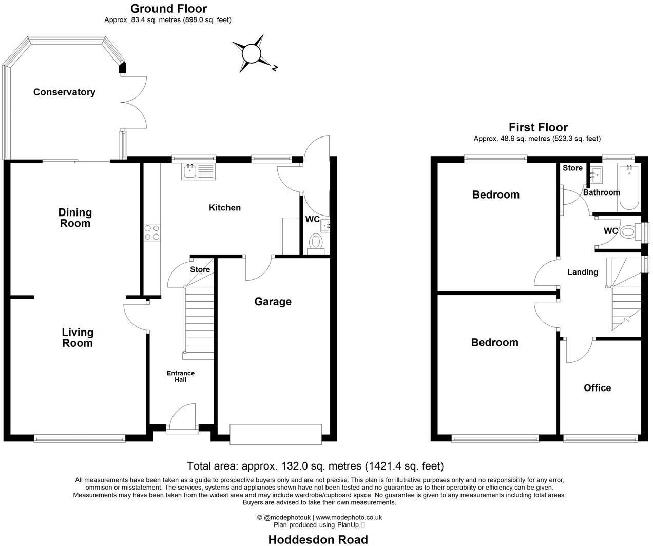 Hoddesdon Road, Stanstead Abbotts floorplan