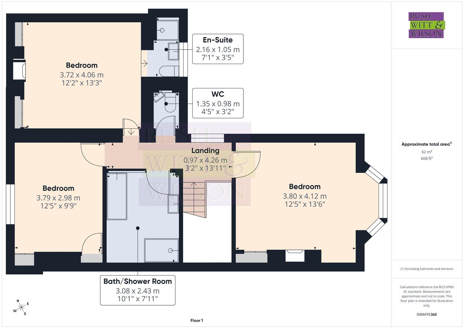 Old London Road, Hastings floorplan