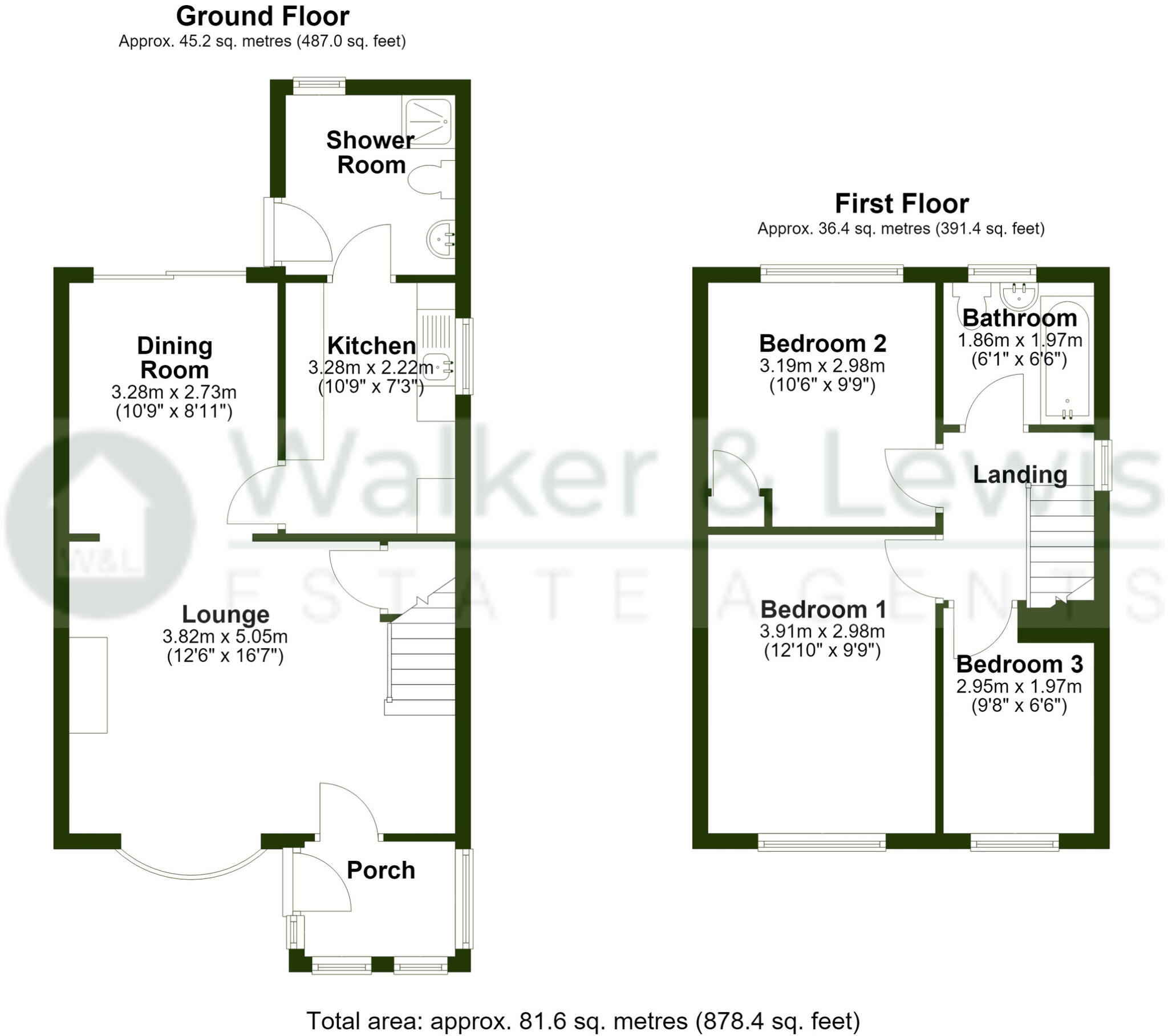 Denbigh Close, Tonteg, Pontypridd, Rhondda Cynon Taf floorplan