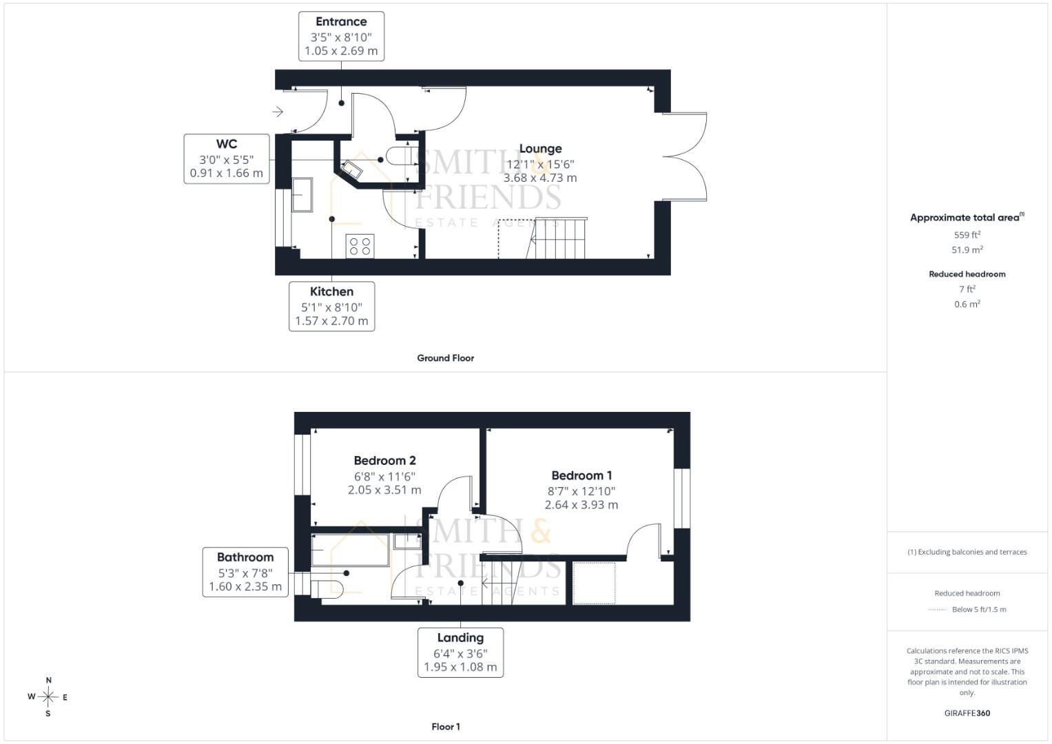Longleat Walk, Ingleby Barwick, Stockton-On-Tees floorplan