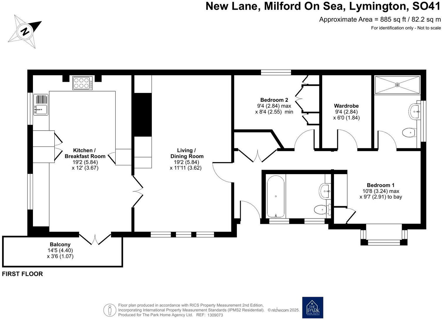 Solent Grange, Milford-on-Sea, Lymington, Hampshire, SO41 0UQ floorplan