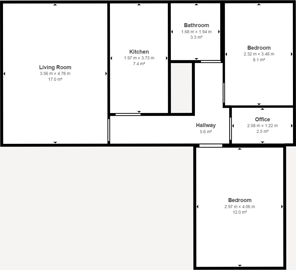 Calderdale, Wollaton, NG8 2TU floorplan