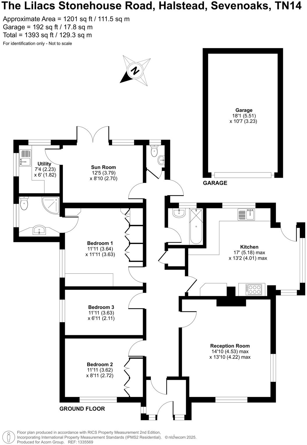 Stonehouse Road, Halstead, Sevenoaks floorplan
