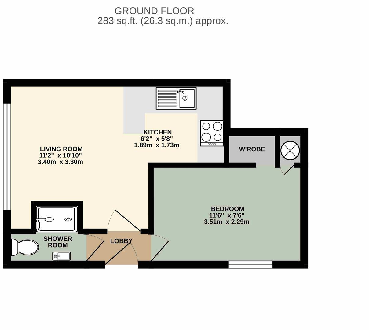 West Lane, Penrith floorplan