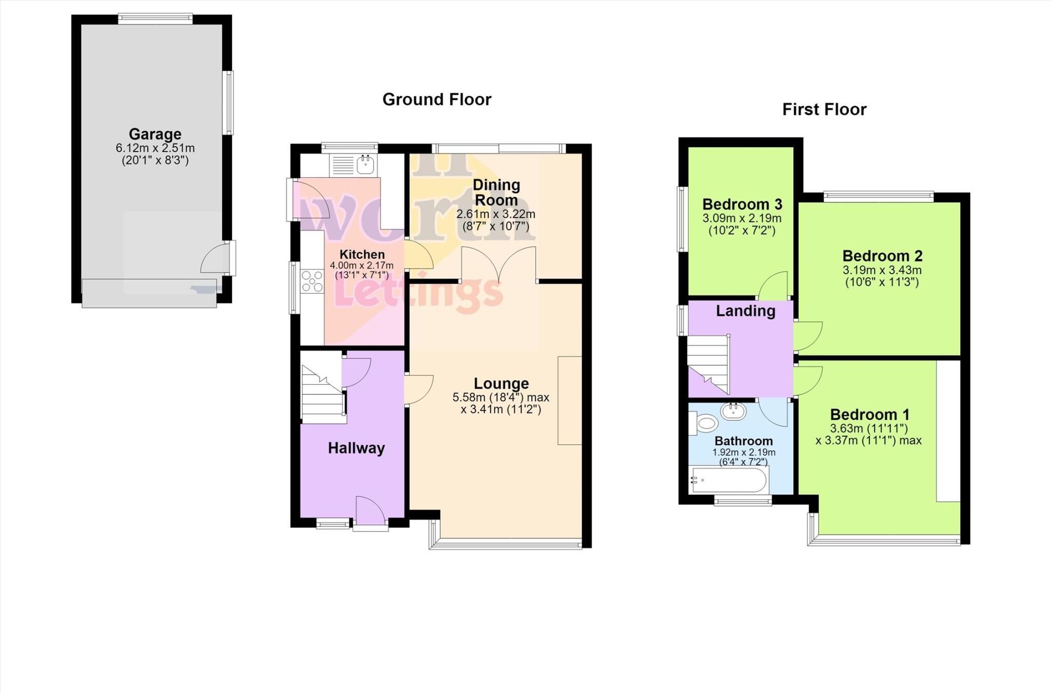 Pineway, Fulwood, Preston floorplan