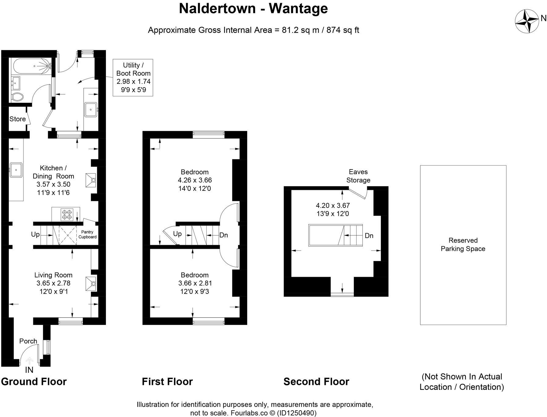 Naldertown, Wantage, OX12 floorplan