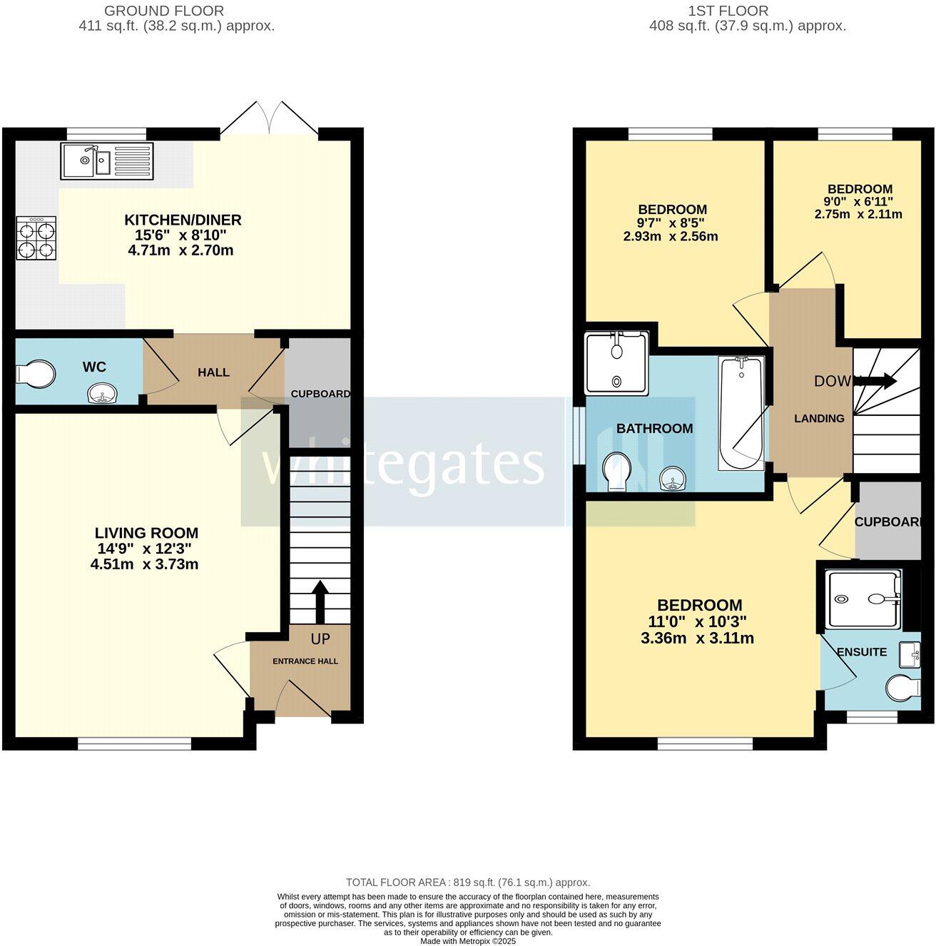 Aspen Close, Whiston, Prescot, Merseyside, L35 floorplan