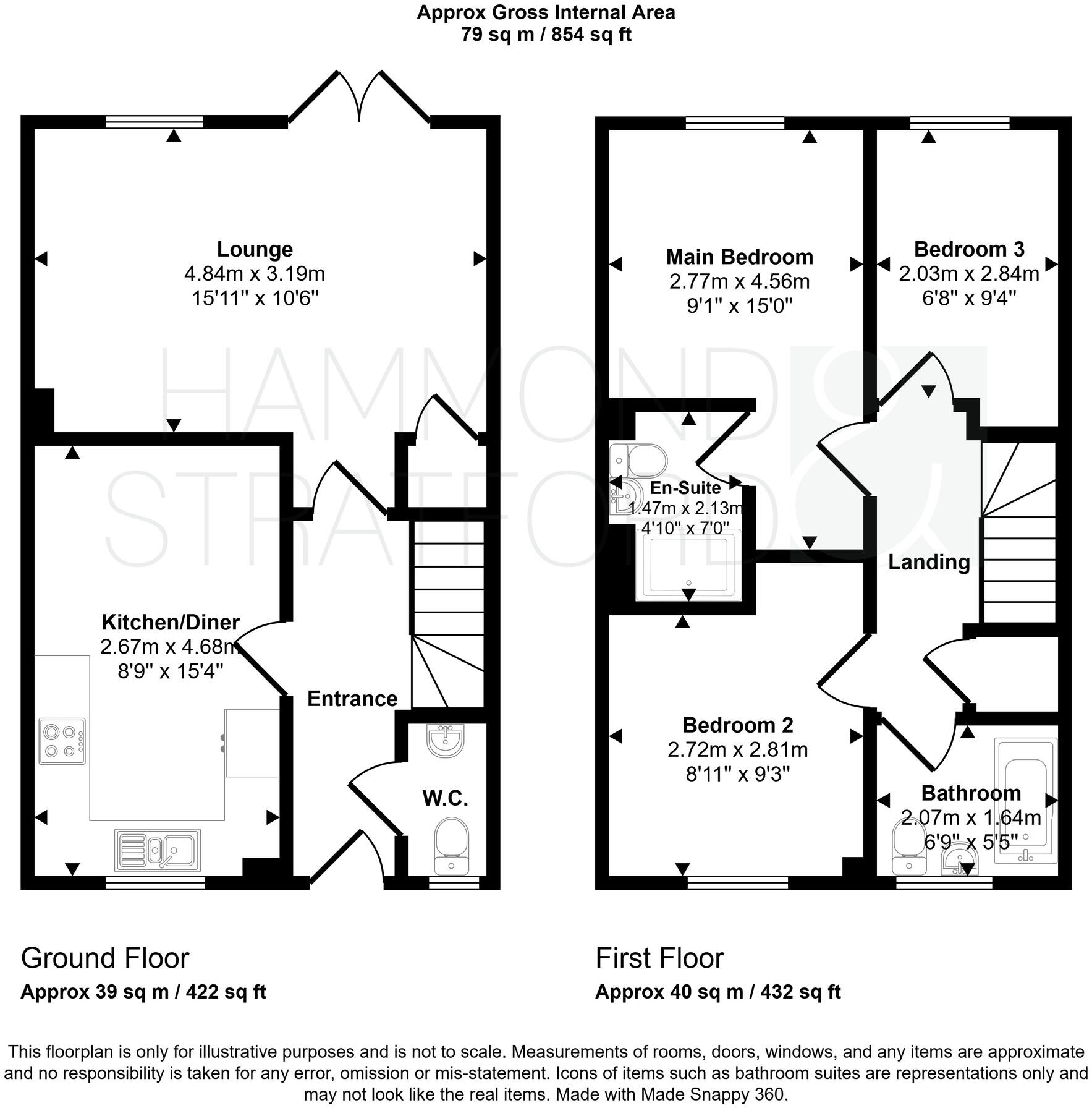 Clover Court, Cringleford floorplan