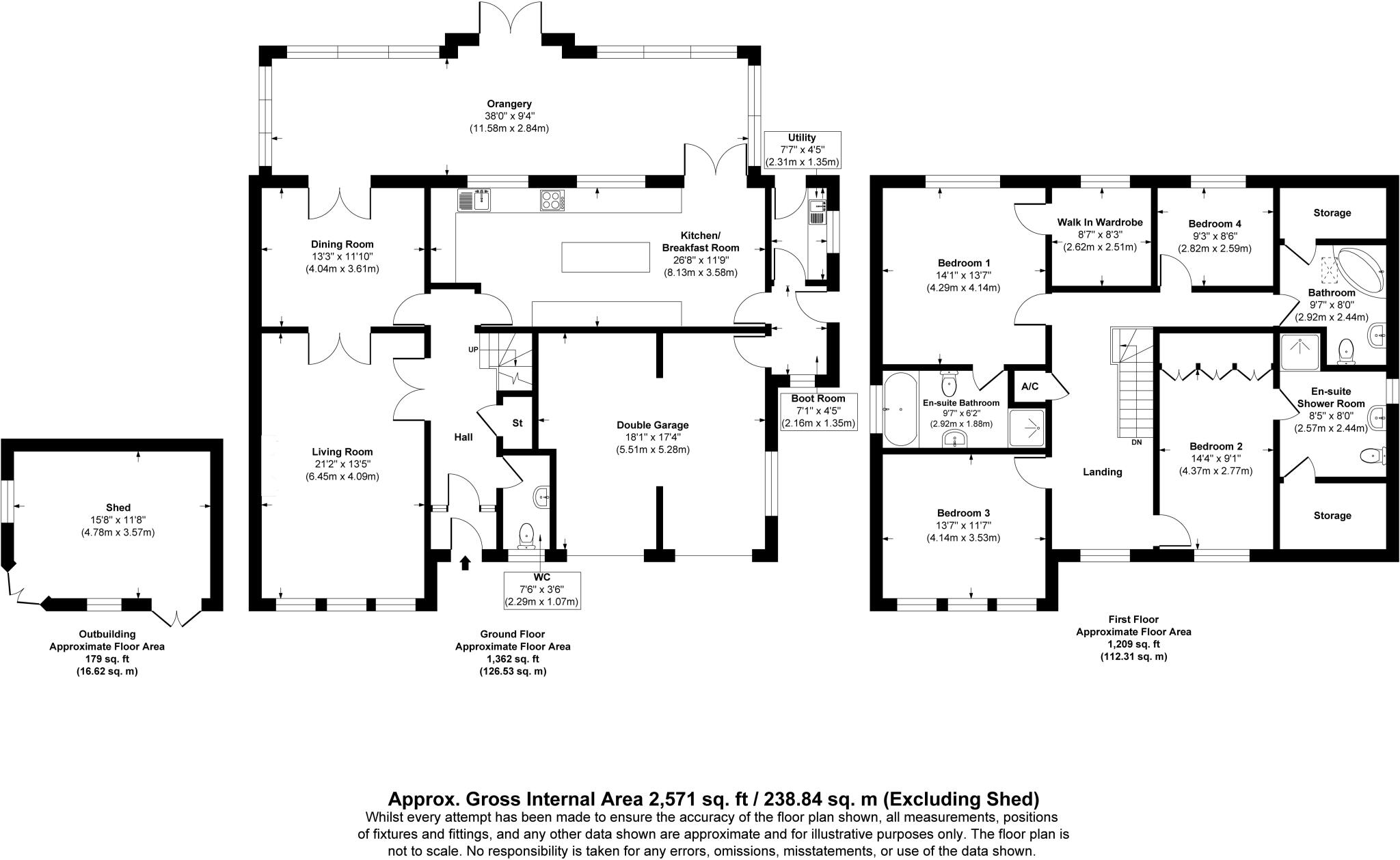 Hilbre Close, Churchtown, Merseyside, PR9 floorplan