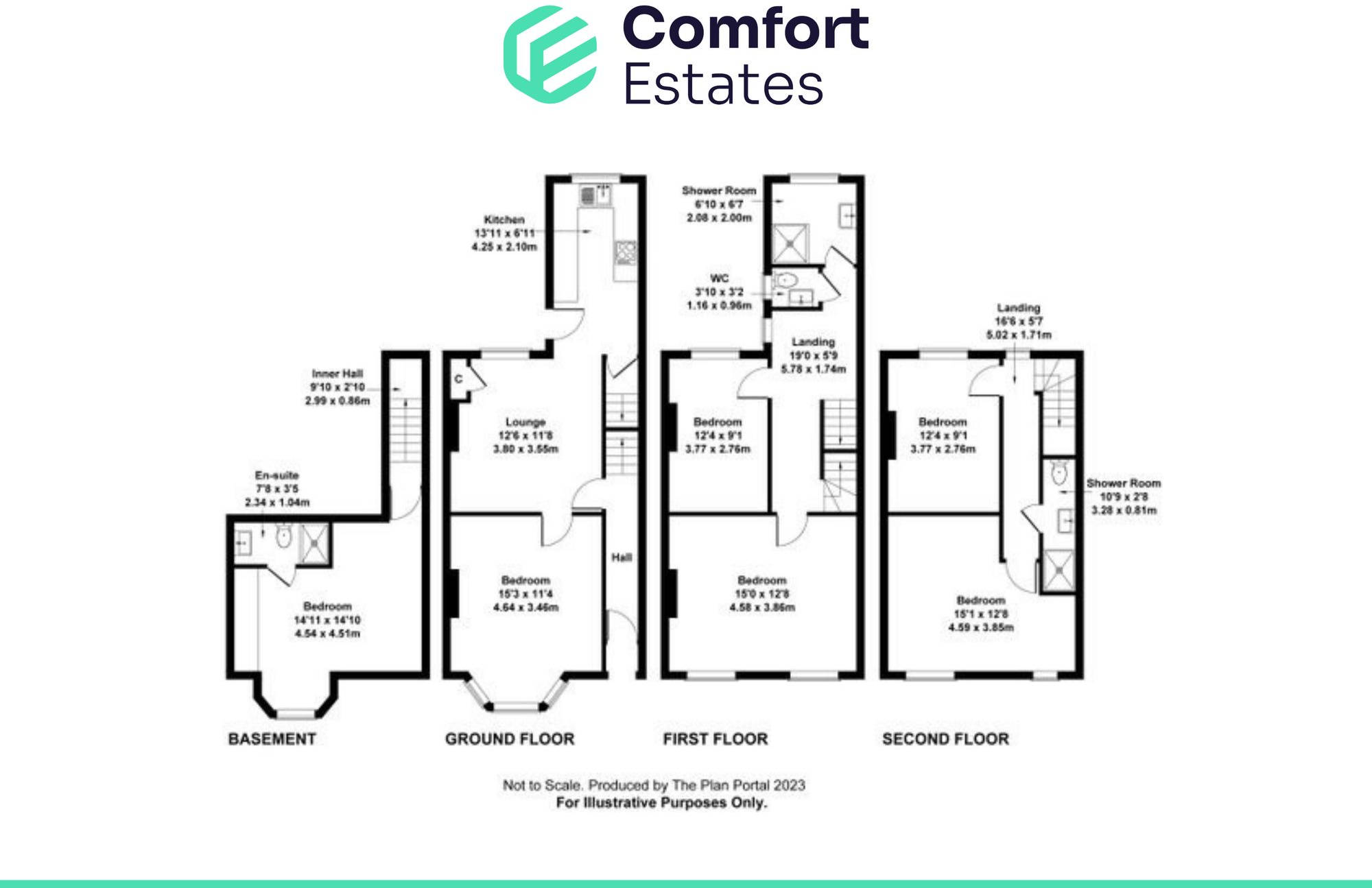 Portland Road, Nottingham, NG7 floorplan