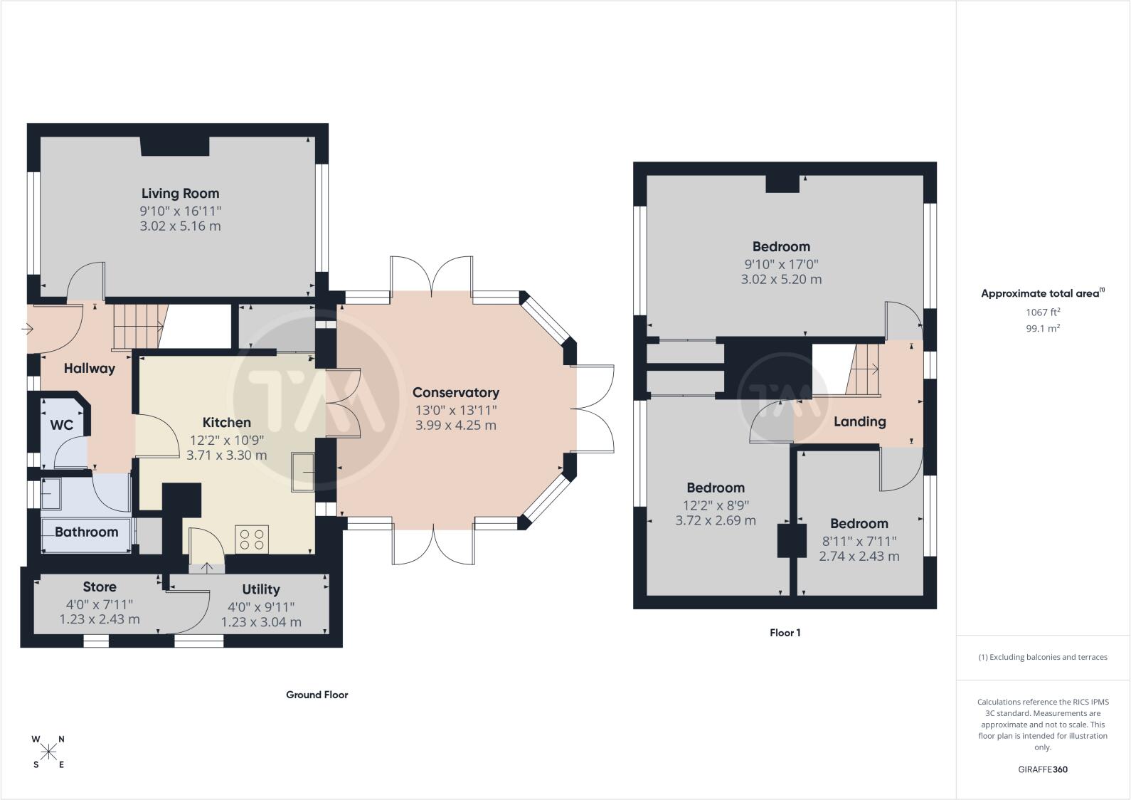 High Leys, St. Ives, Cambridgeshire, PE27 floorplan