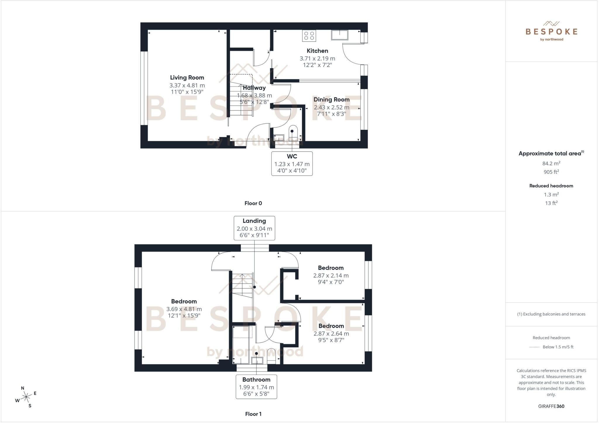 Chapelmere Close, Sandbach, CW11 floorplan