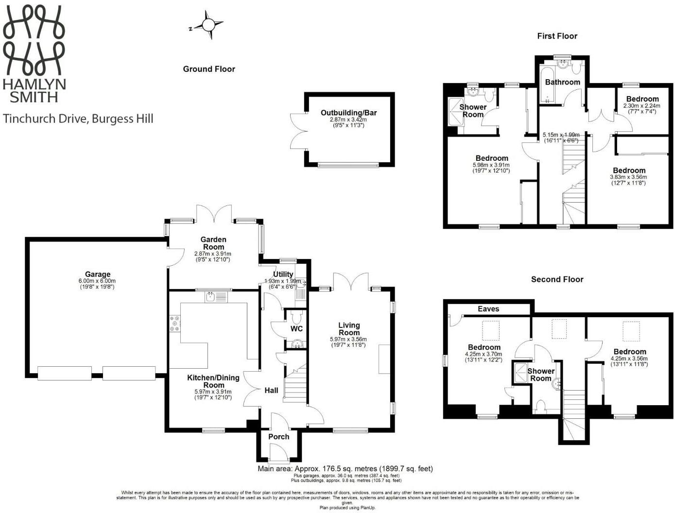 Tinchurch Drive, Burgess Hill floorplan