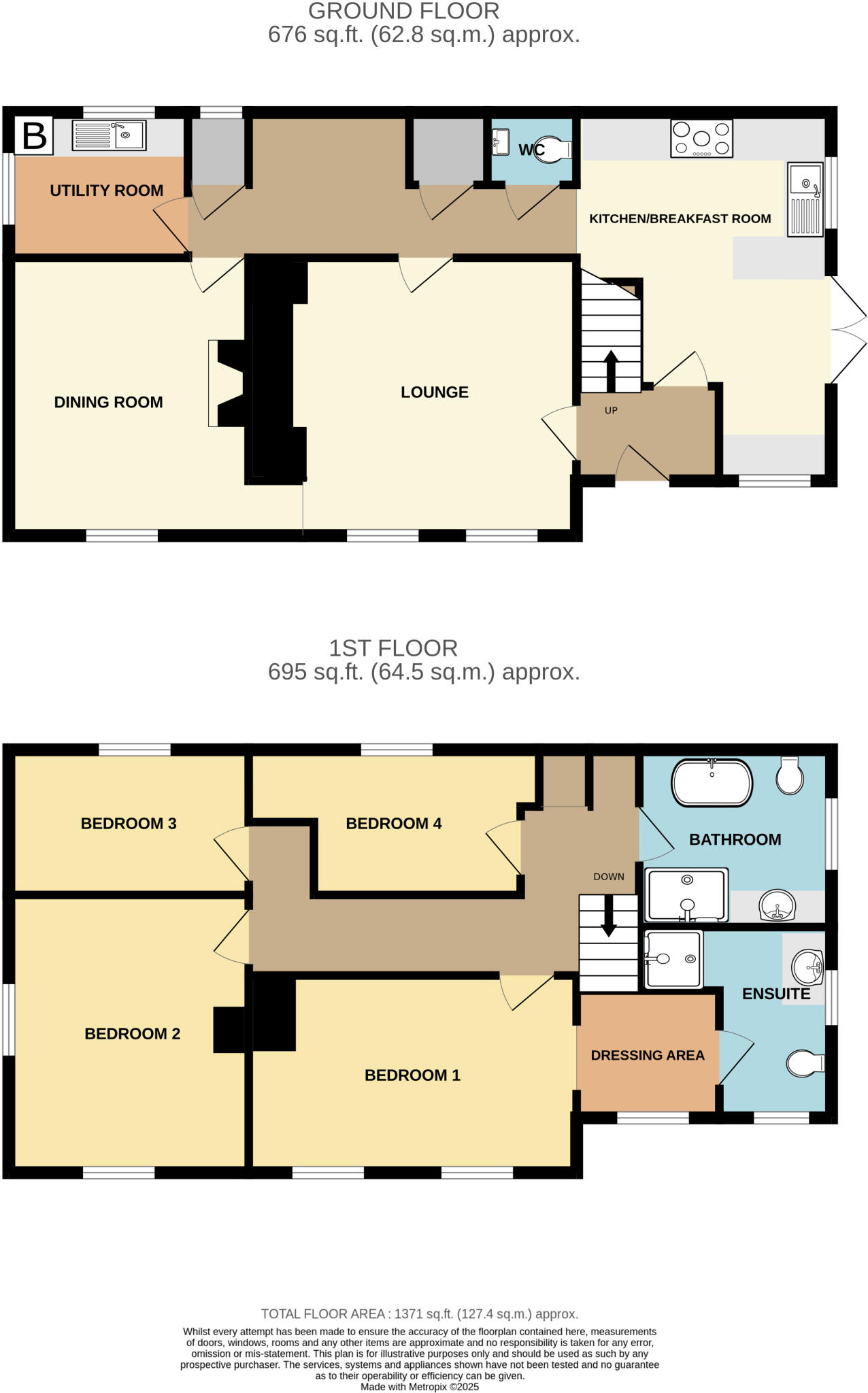 Brent Street, Brent Knoll, Somerset, TA9 floorplan