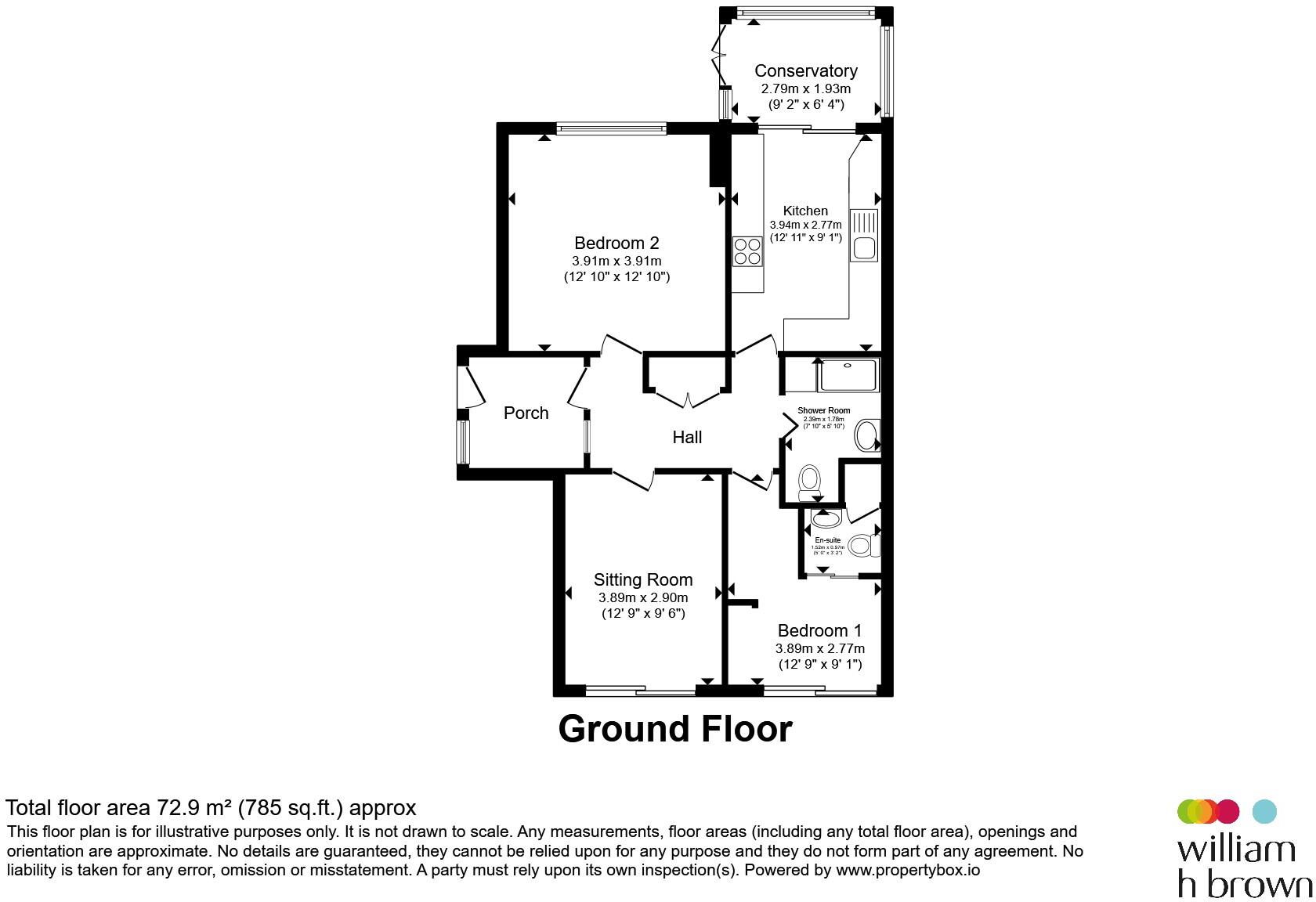 Silfield Gardens, Hunstanton floorplan