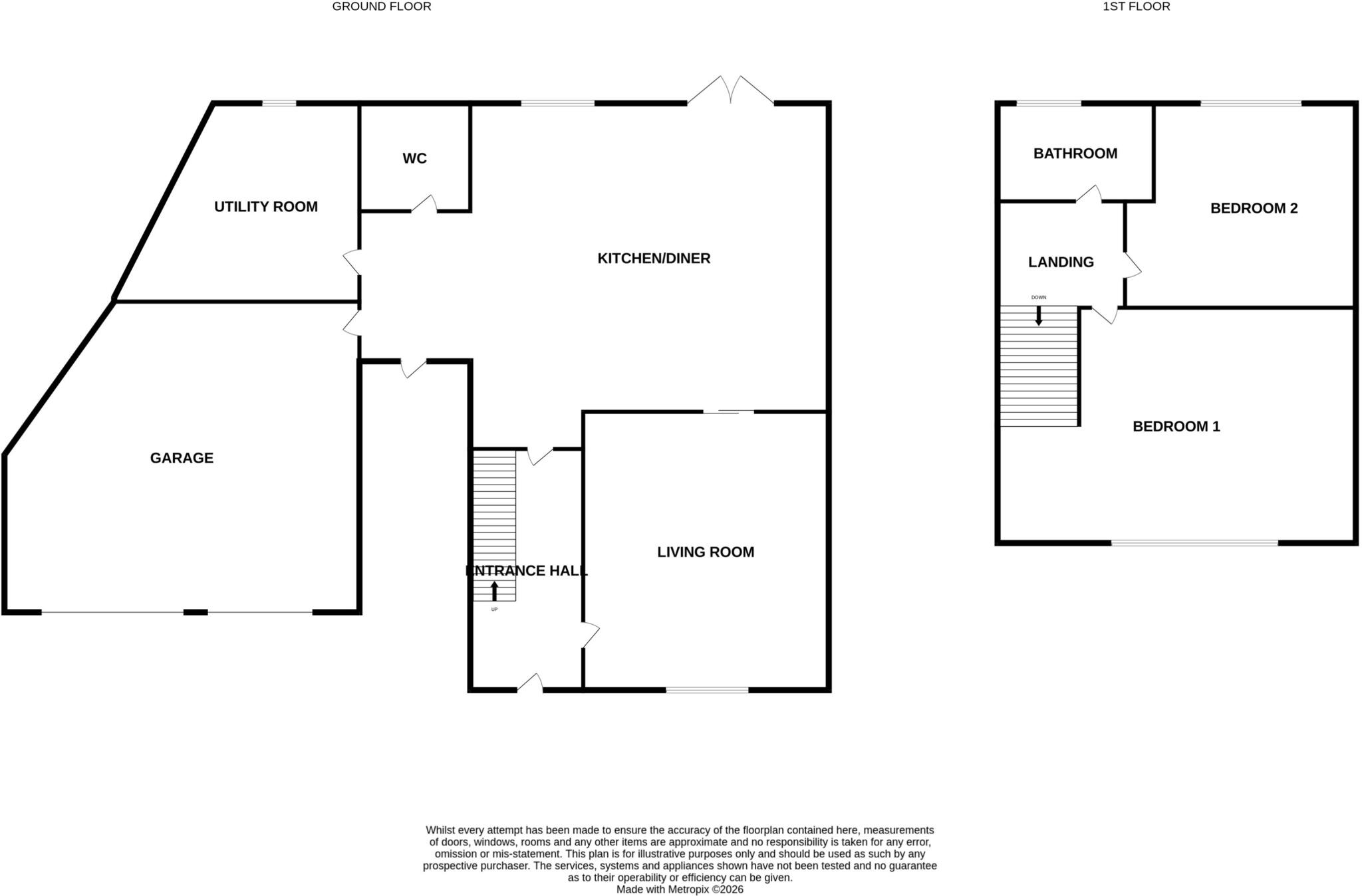 Ford Crescent, Shiremoor, NE27 floorplan
