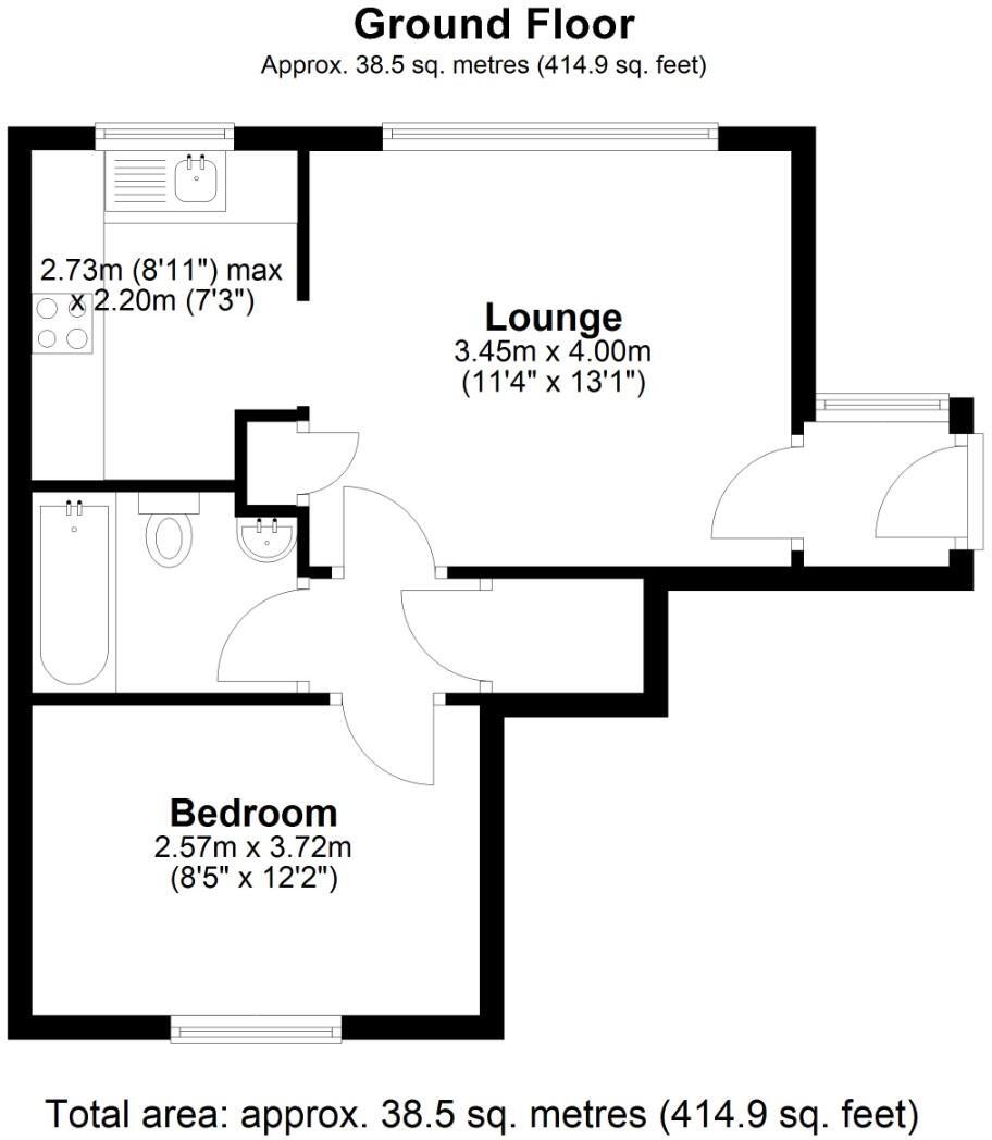 54A, Beanacre Road, Melksham floorplan