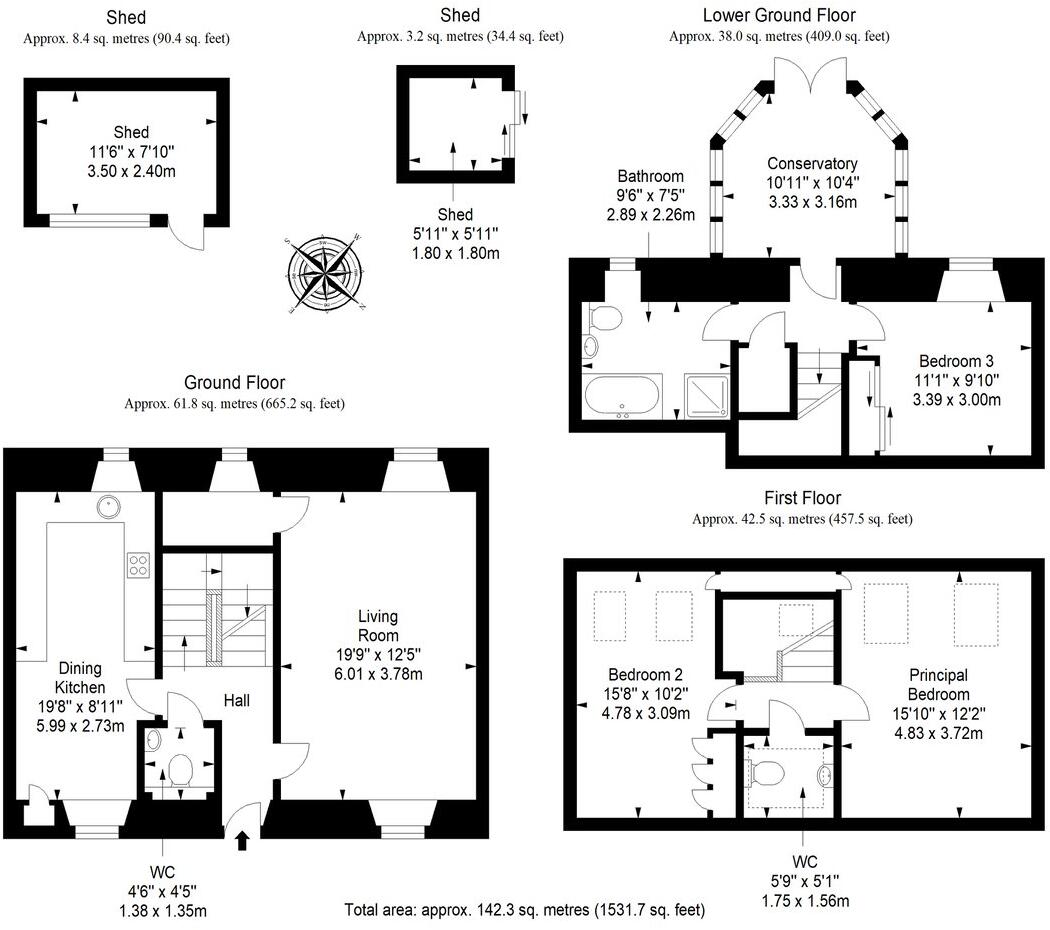 Back Lebanon, Cupar, KY15 floorplan