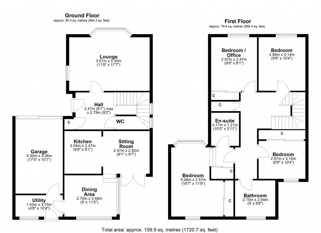 7b The Crescent, Skelmorlie, PA17 5DX floorplan