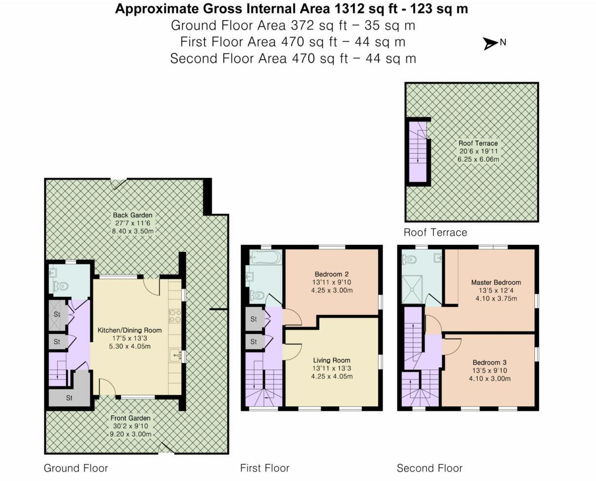 Granville Mews, High Road, London, N12 floorplan