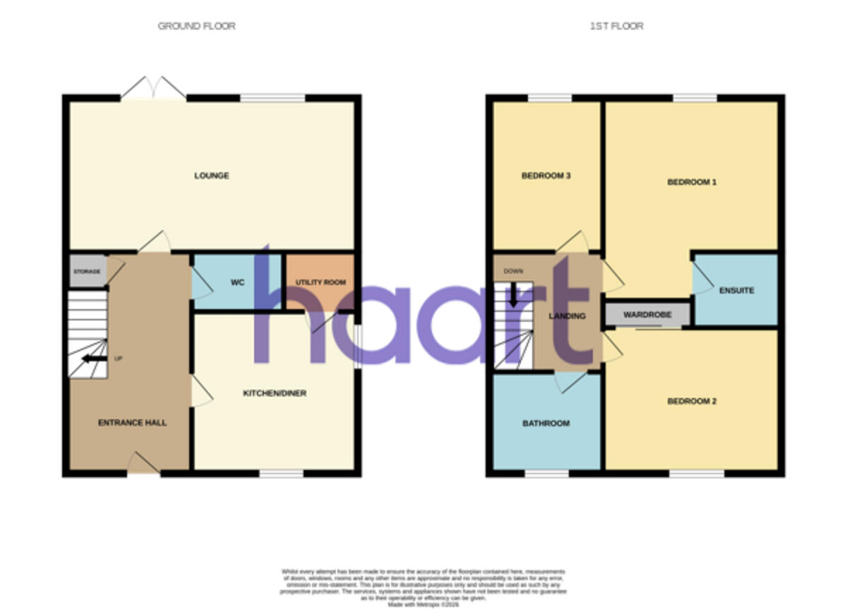 Watermill Way, Northampton floorplan
