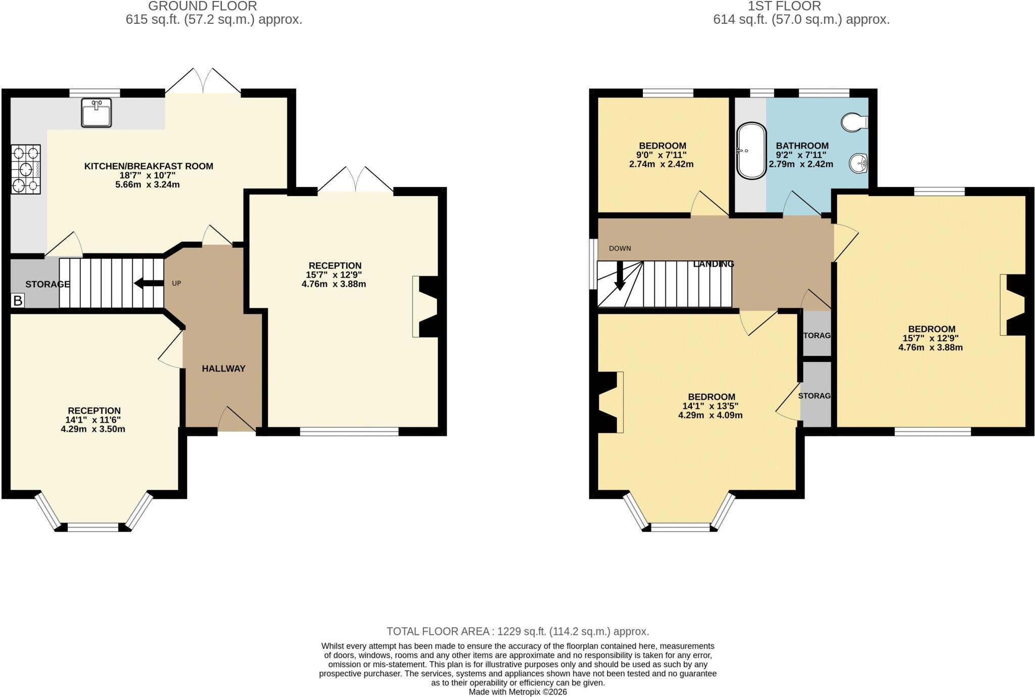 Aylestone Hill, Hereford floorplan