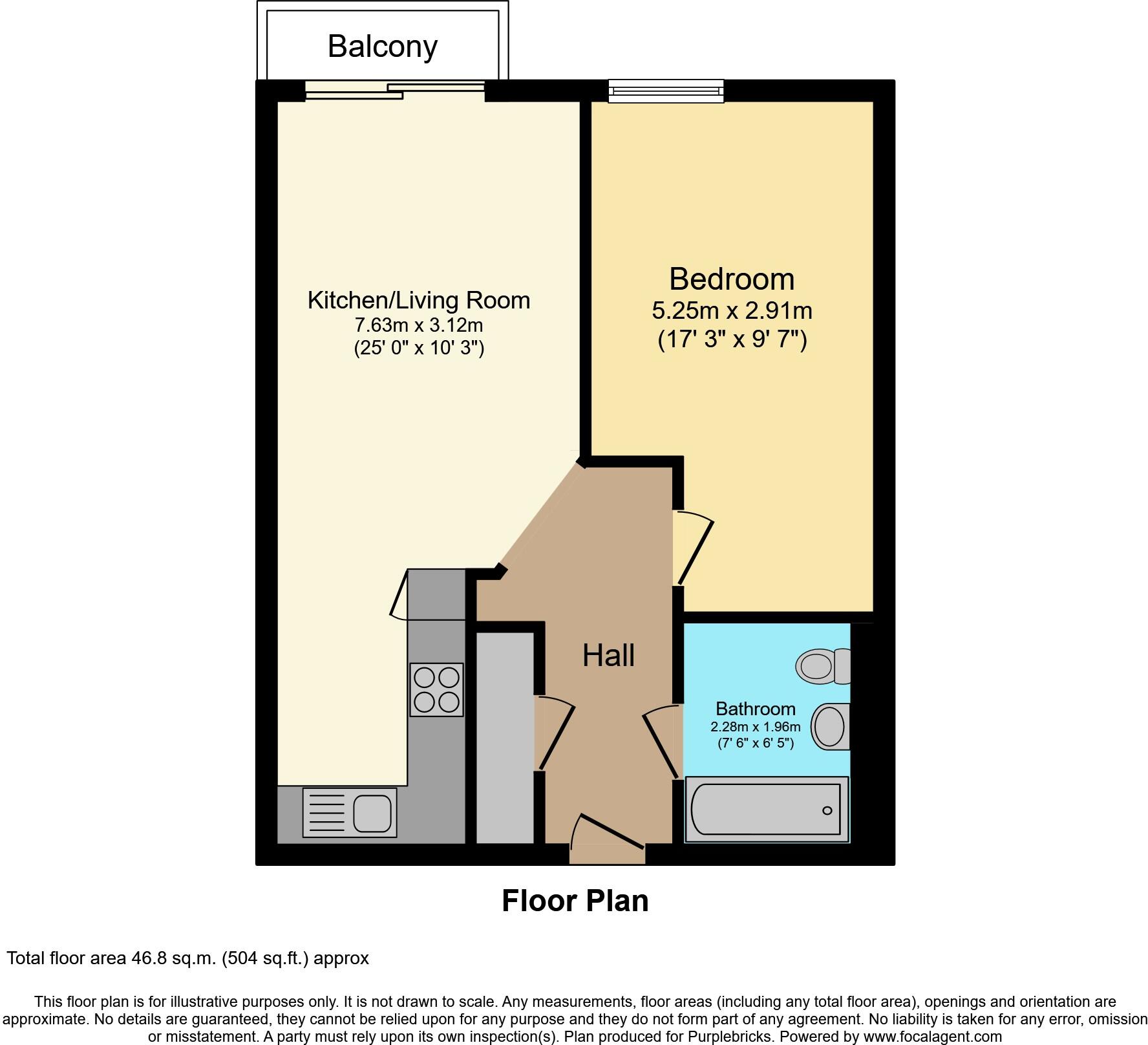 321 Ordsall Lane, Salford, M5 floorplan