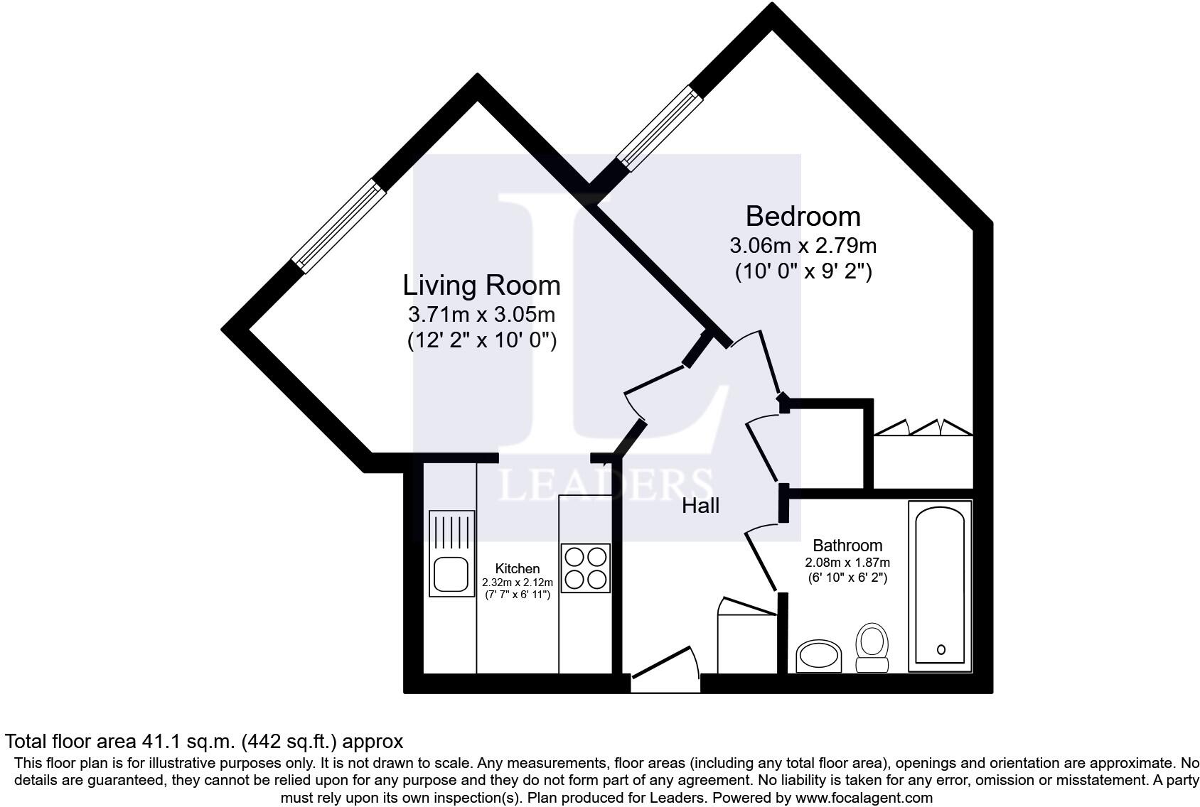 Kings Gate, Horsham, RH12 floorplan