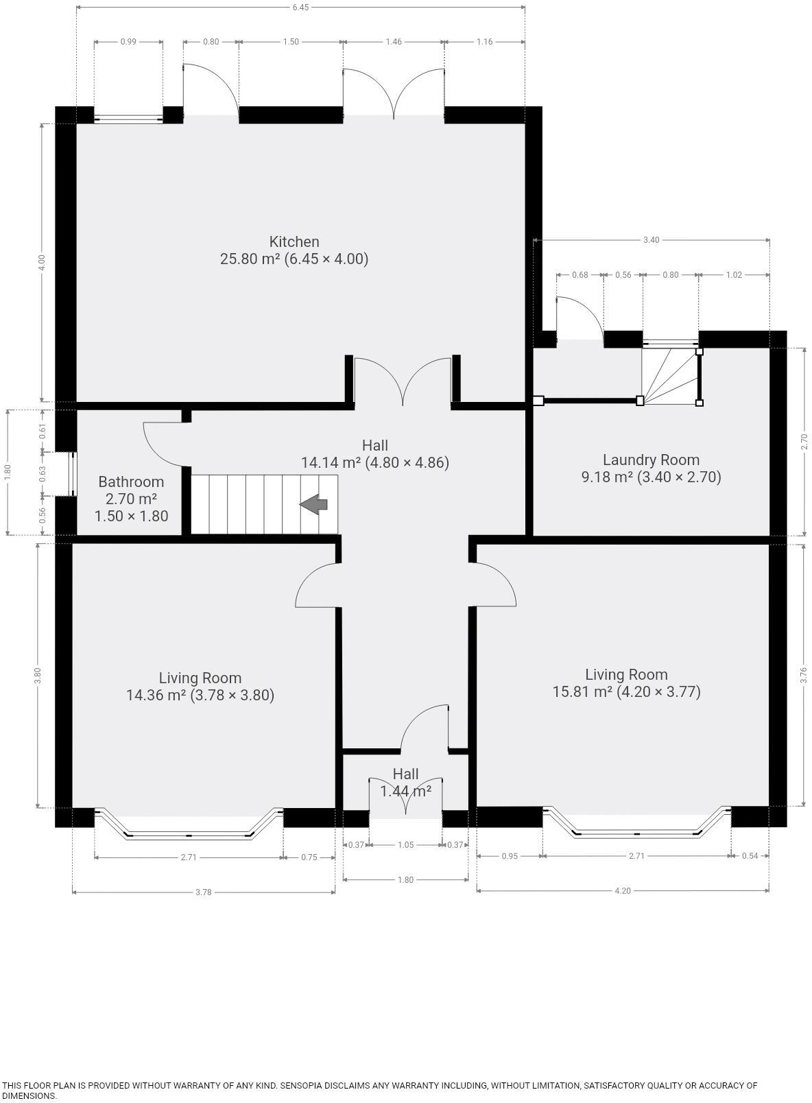 Barrett Road, Southport floorplan