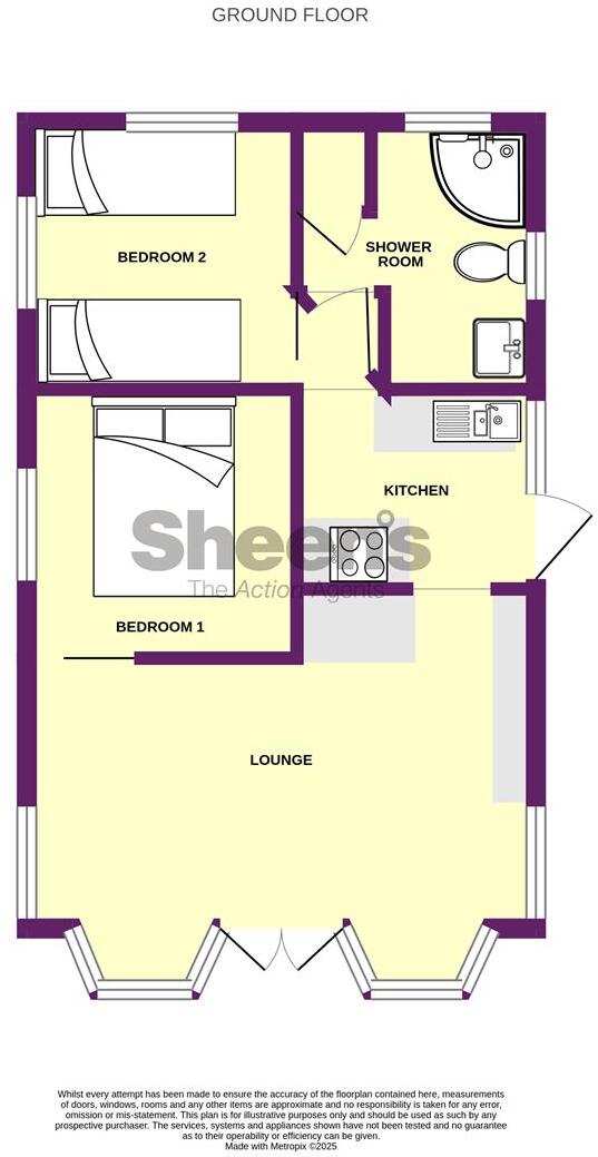 Wolseley Avenue, Jaywick, Essex floorplan