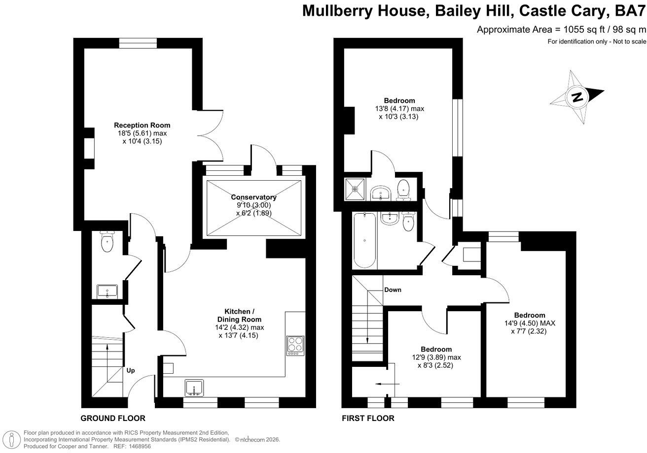 Bailey Hill, Castle Cary, BA7 floorplan