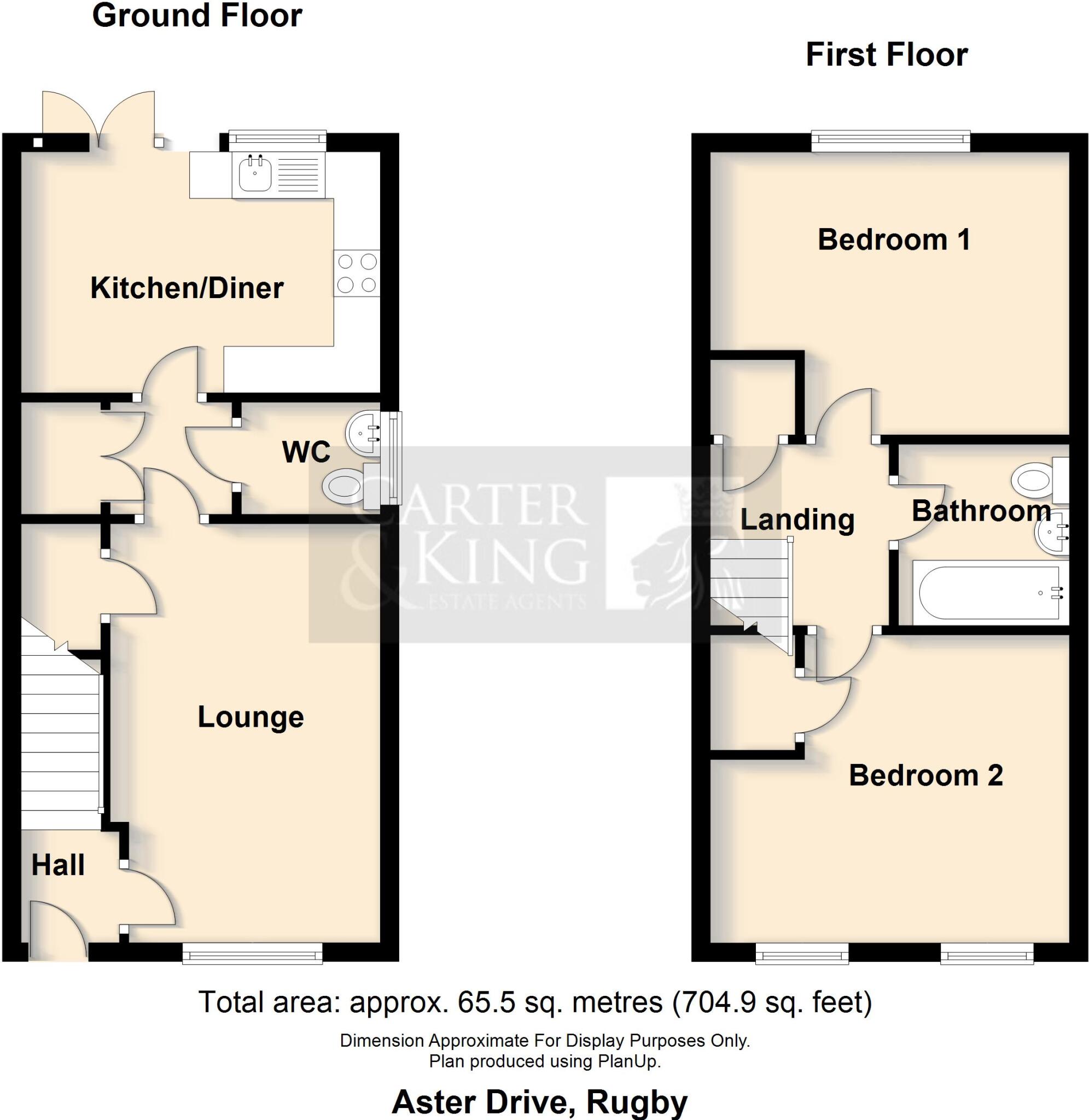 Aster Drive, Coton Meadows, Rugby floorplan