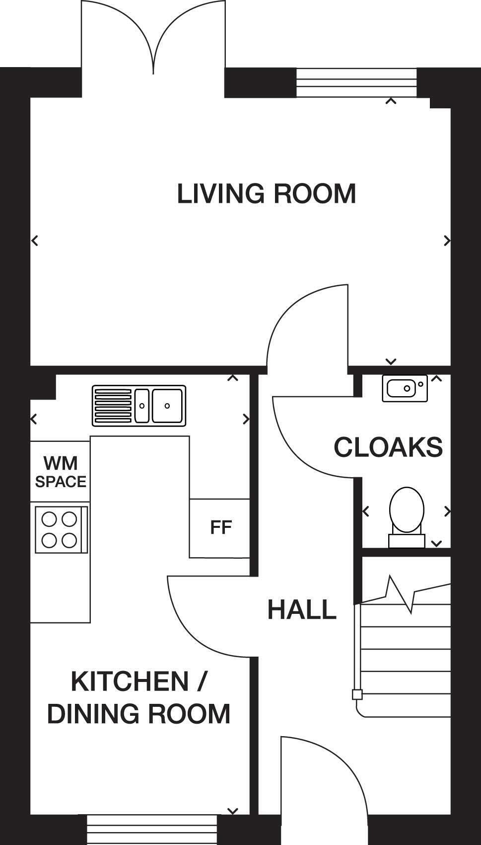 Hawker Way,
Winkleigh, 
EX19 8HZ floorplan