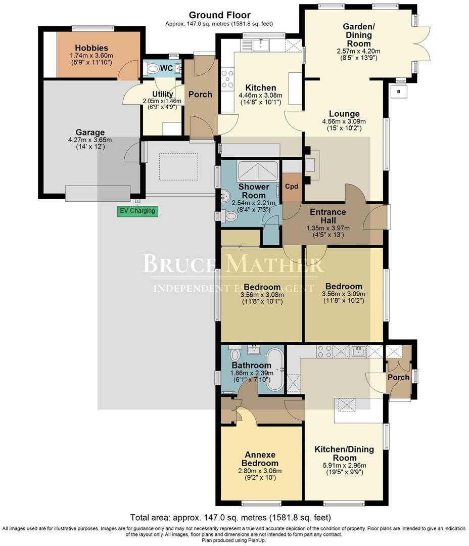 Chapel Lane, Friskney, Boston floorplan