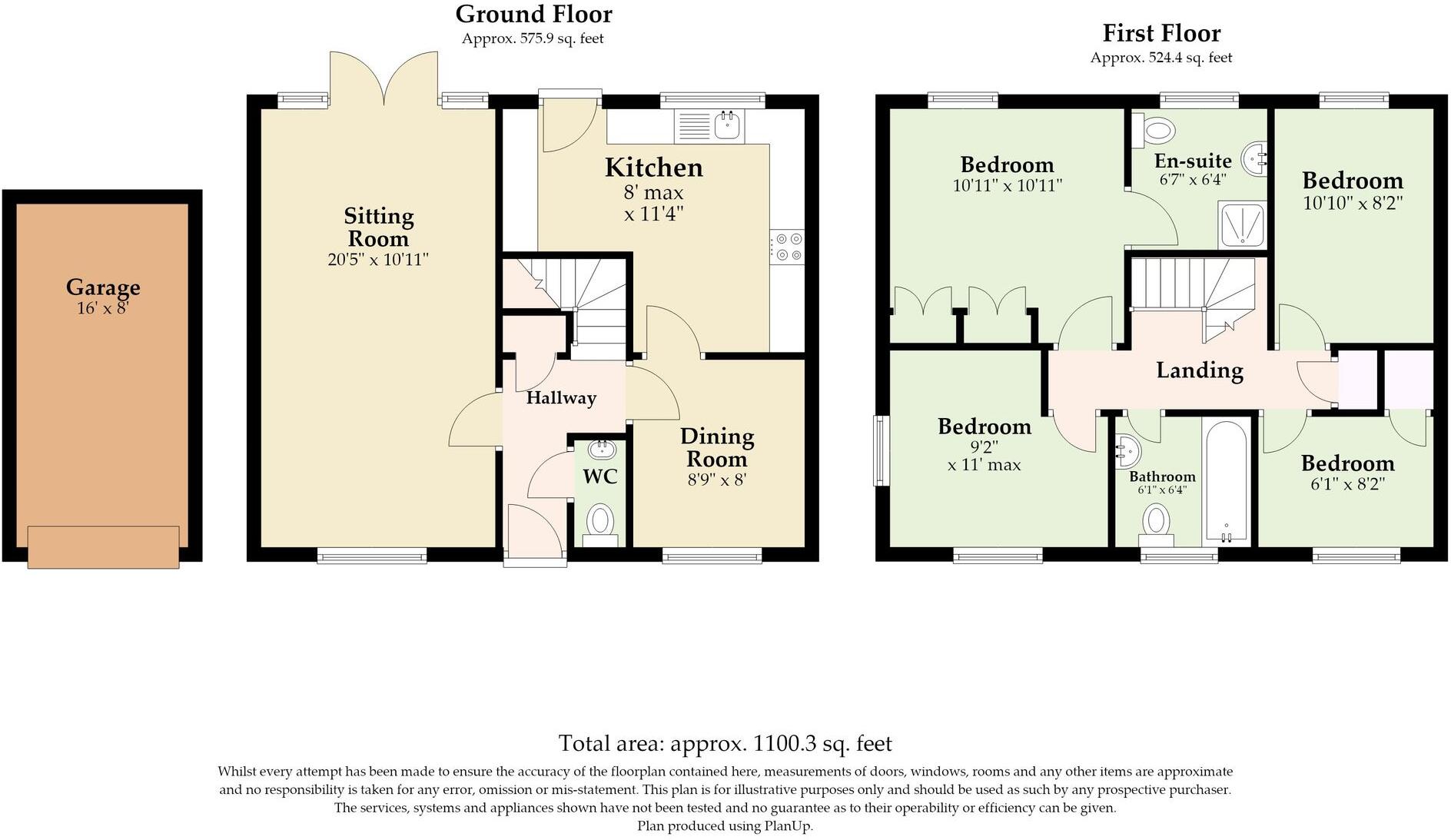Ensign Way, Diss floorplan