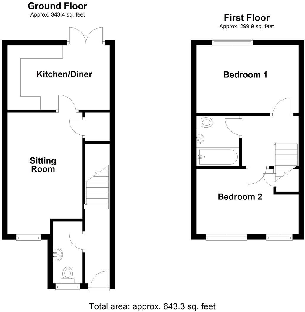 Beech Close, Chippenham floorplan