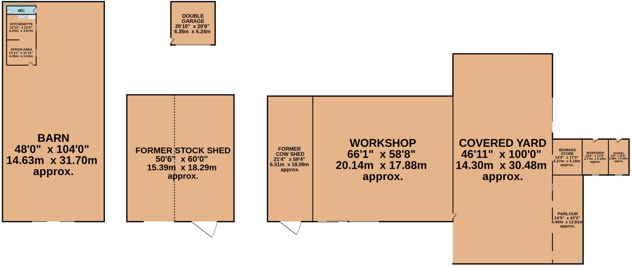 Clawton, Holsworthy, Devon, EX22 floorplan