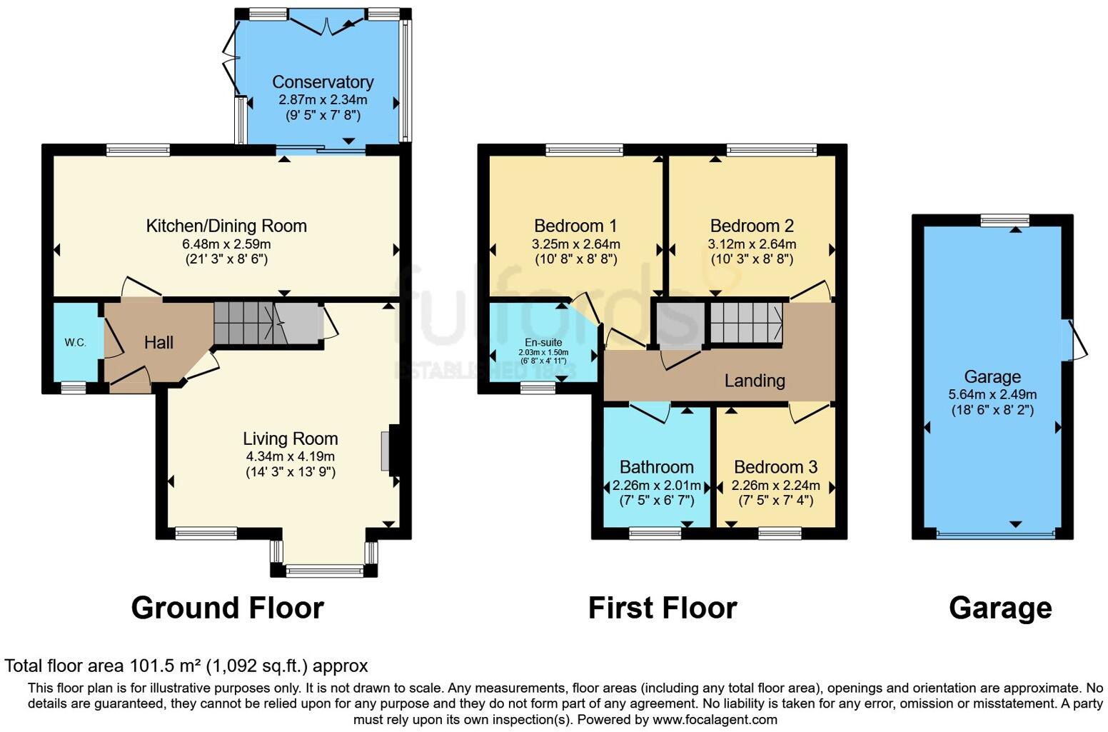 Yallop Way, Honiton, Devon, EX14 floorplan