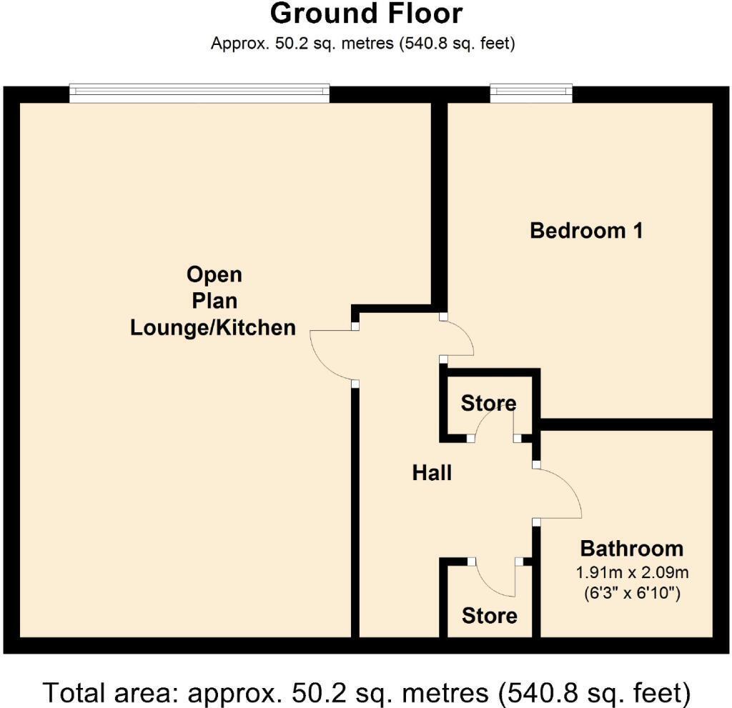 South Hall Street, Salford, M5 floorplan