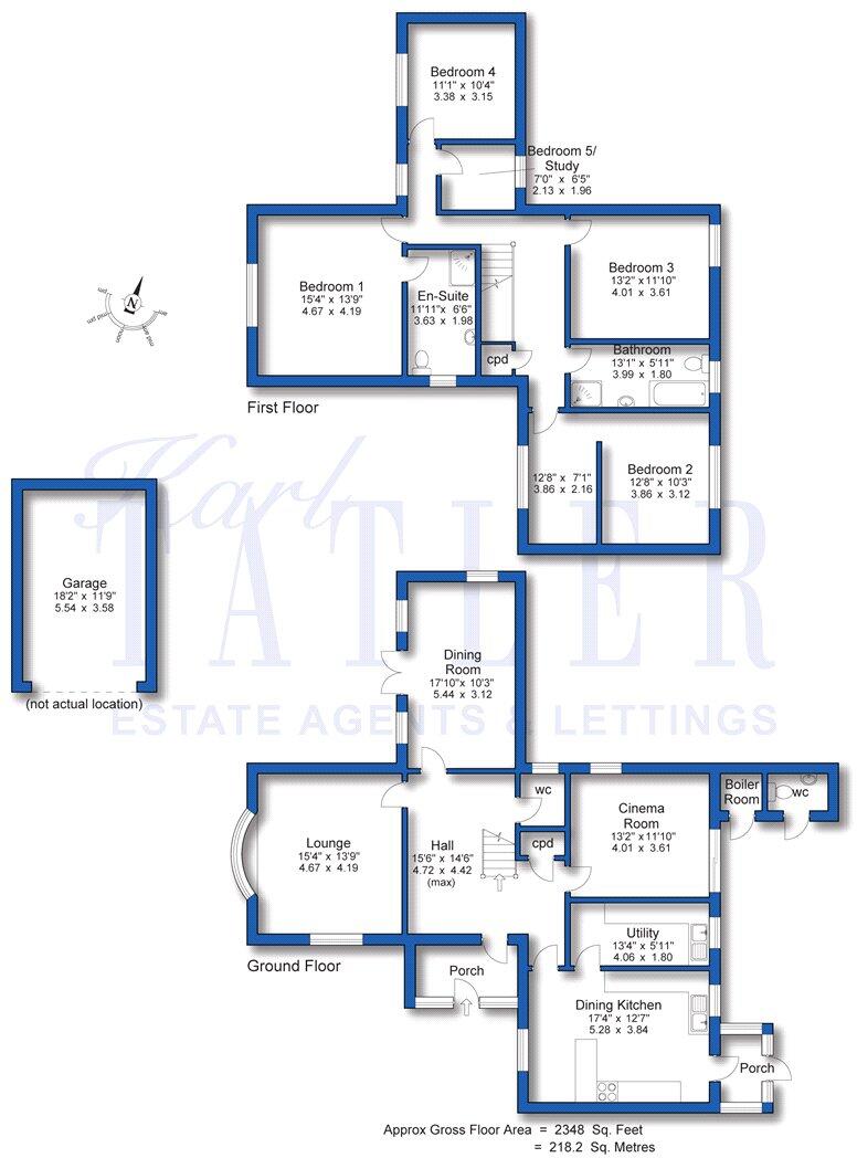 Meadow Lane Off Red Hill Road, Storeton, Wirral floorplan