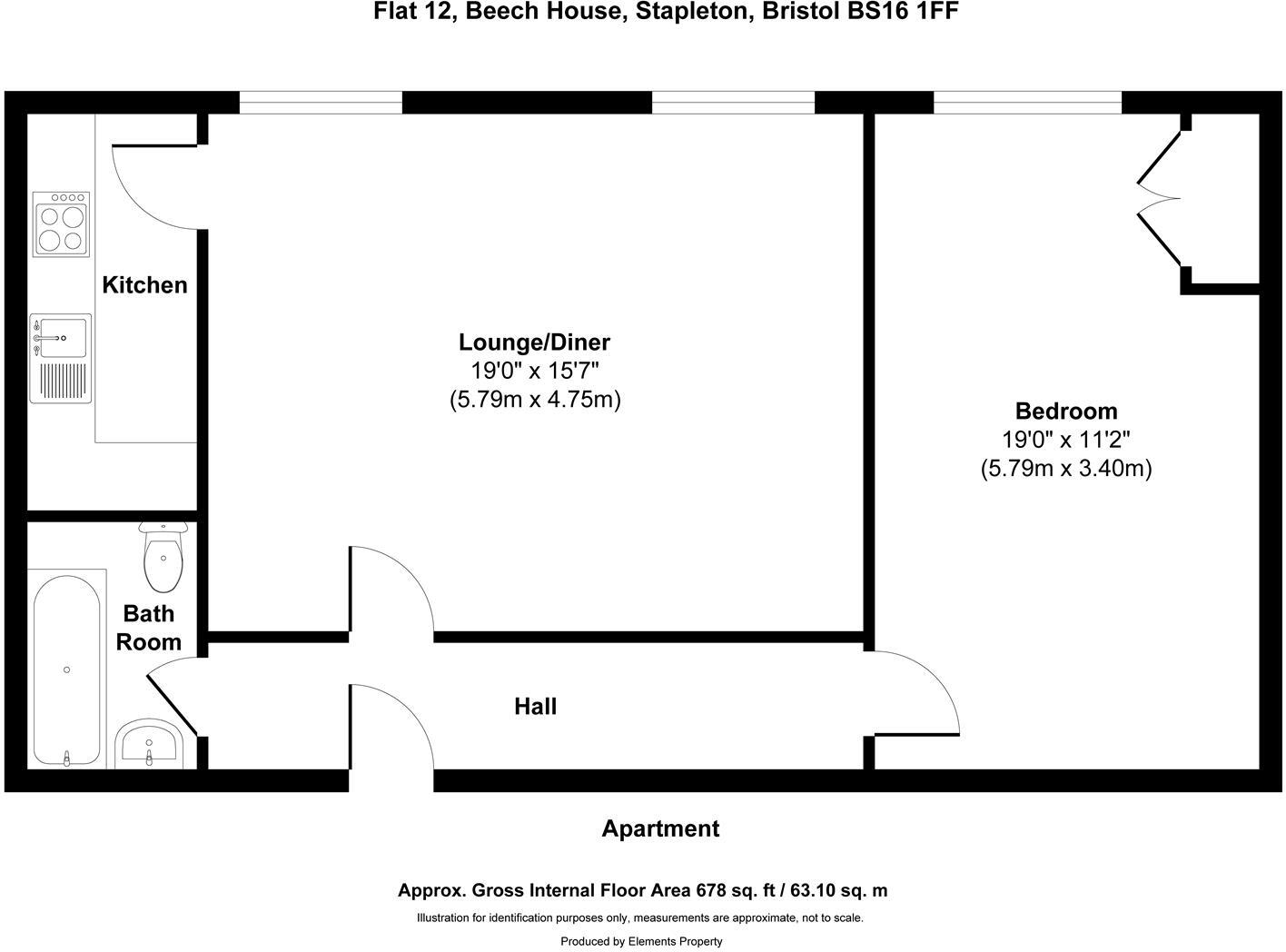 Beech House floorplan