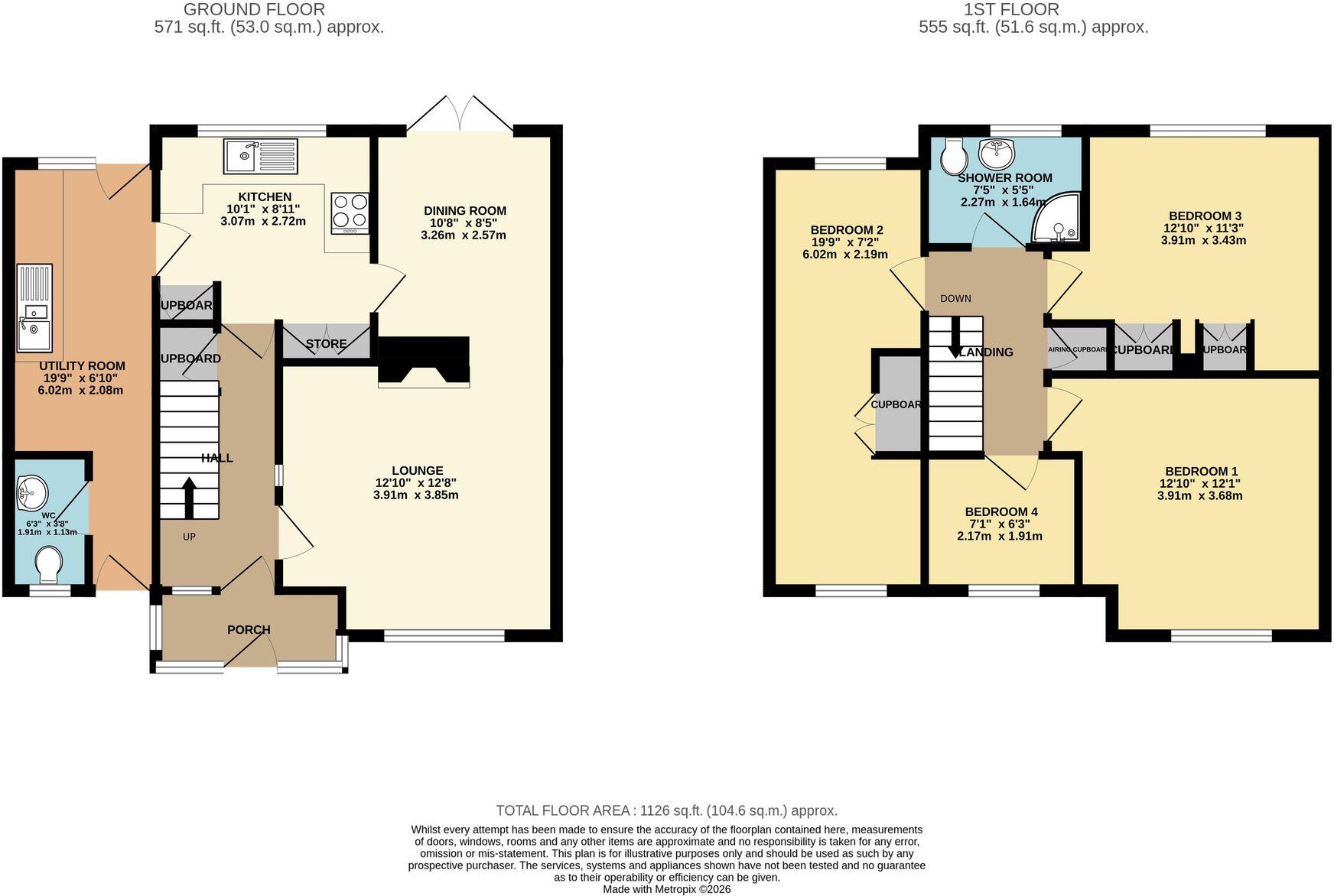 Horsewell Lane, Wigston, LE18 floorplan