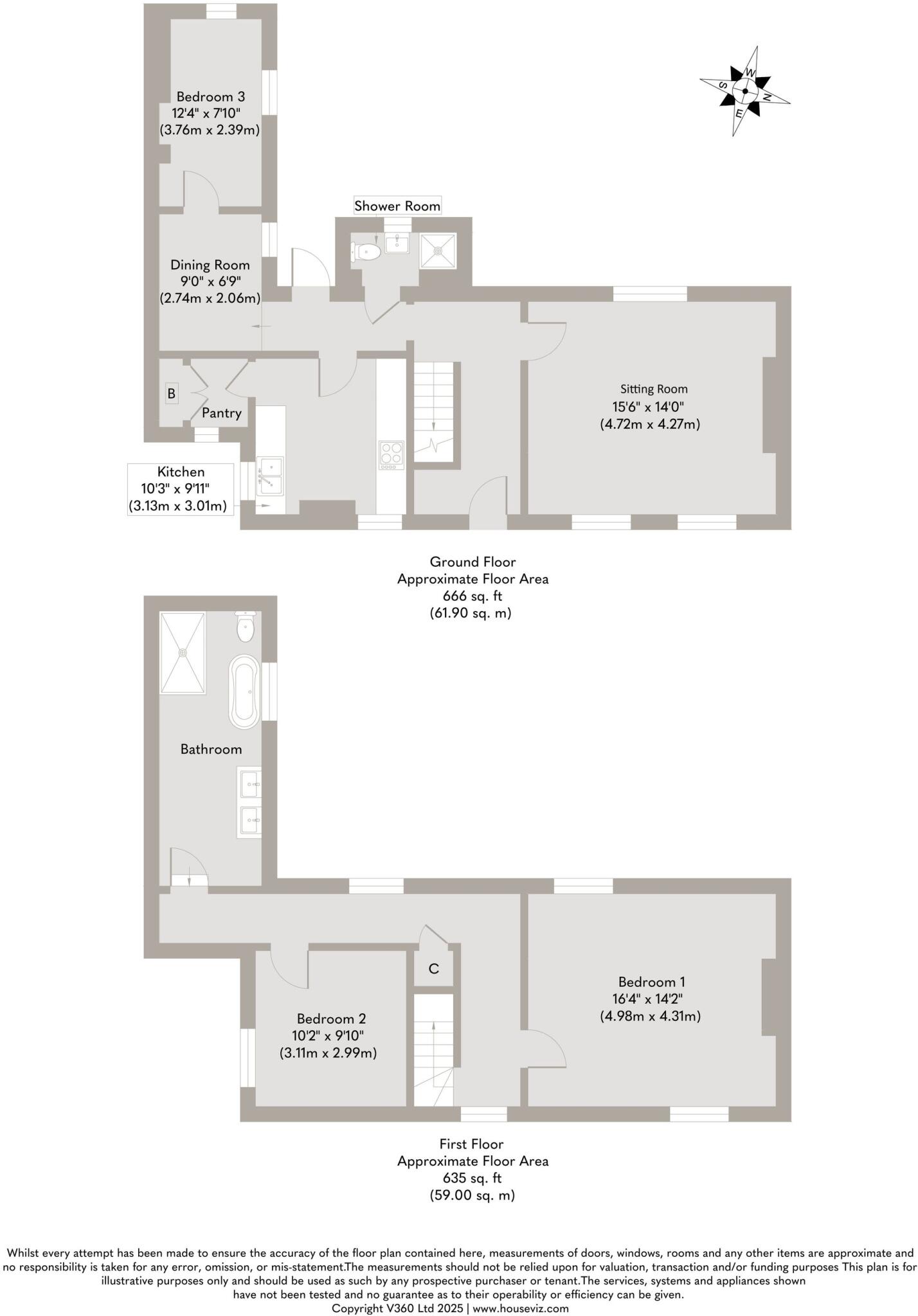 A Charming Chain Free Cottage Set in a Peaceful Corner of Holt floorplan