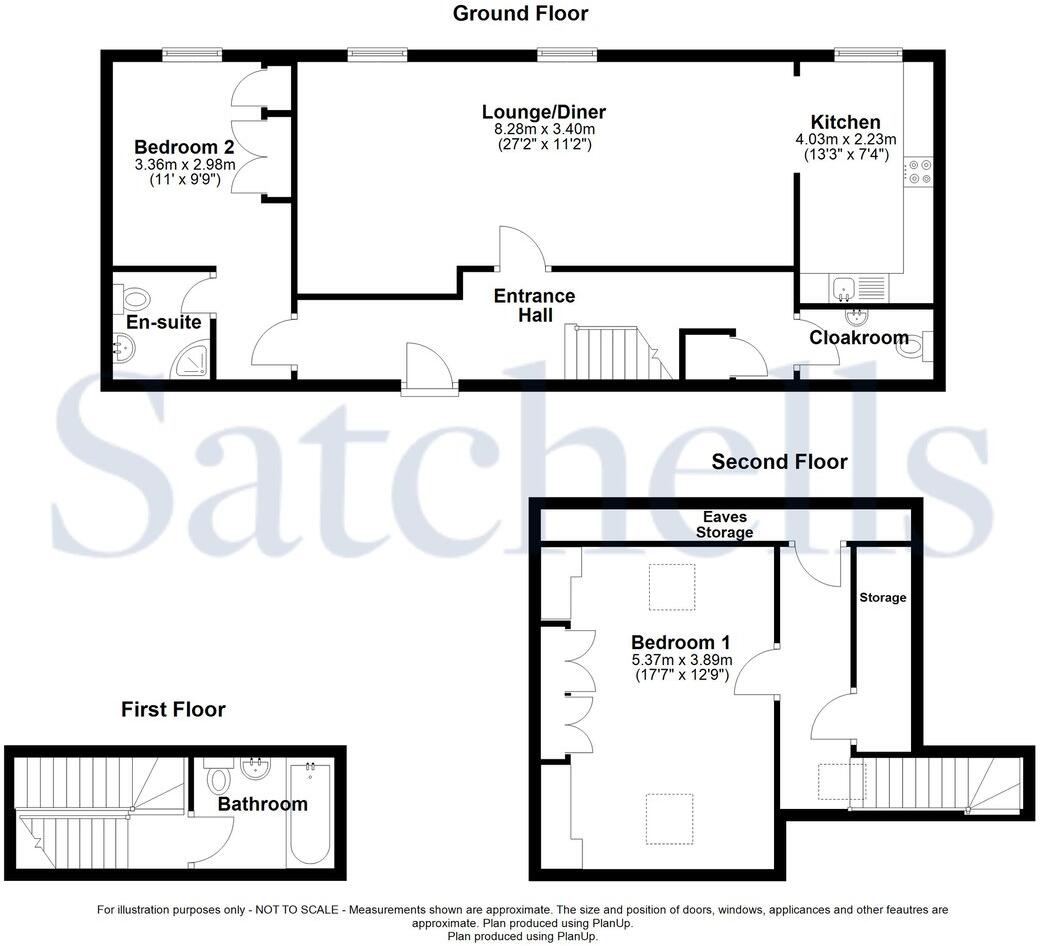 South Wing, Fairfield Hall, Fairfield, Hitchin, SG5 floorplan