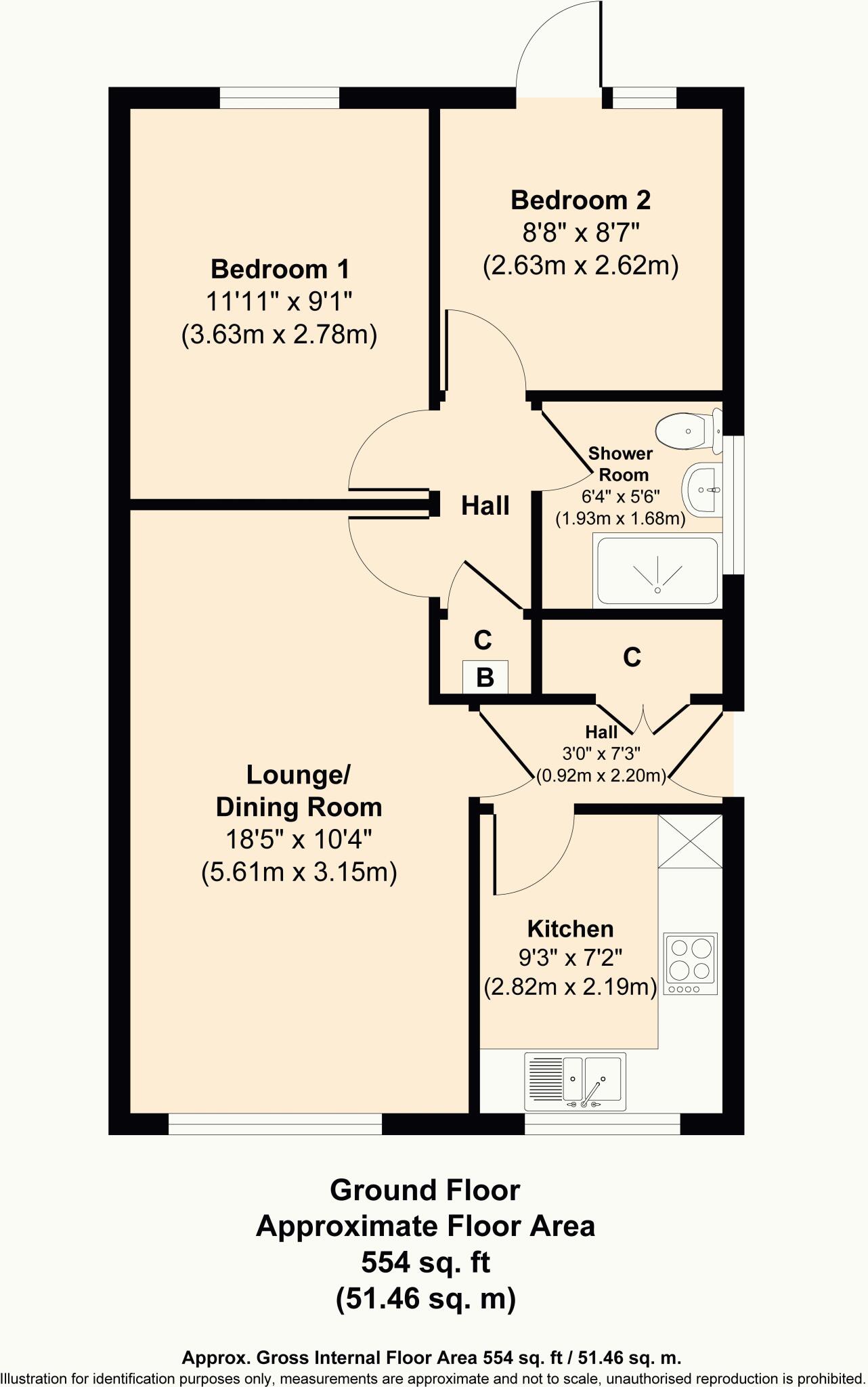 Whitehouse Close, Heywood floorplan