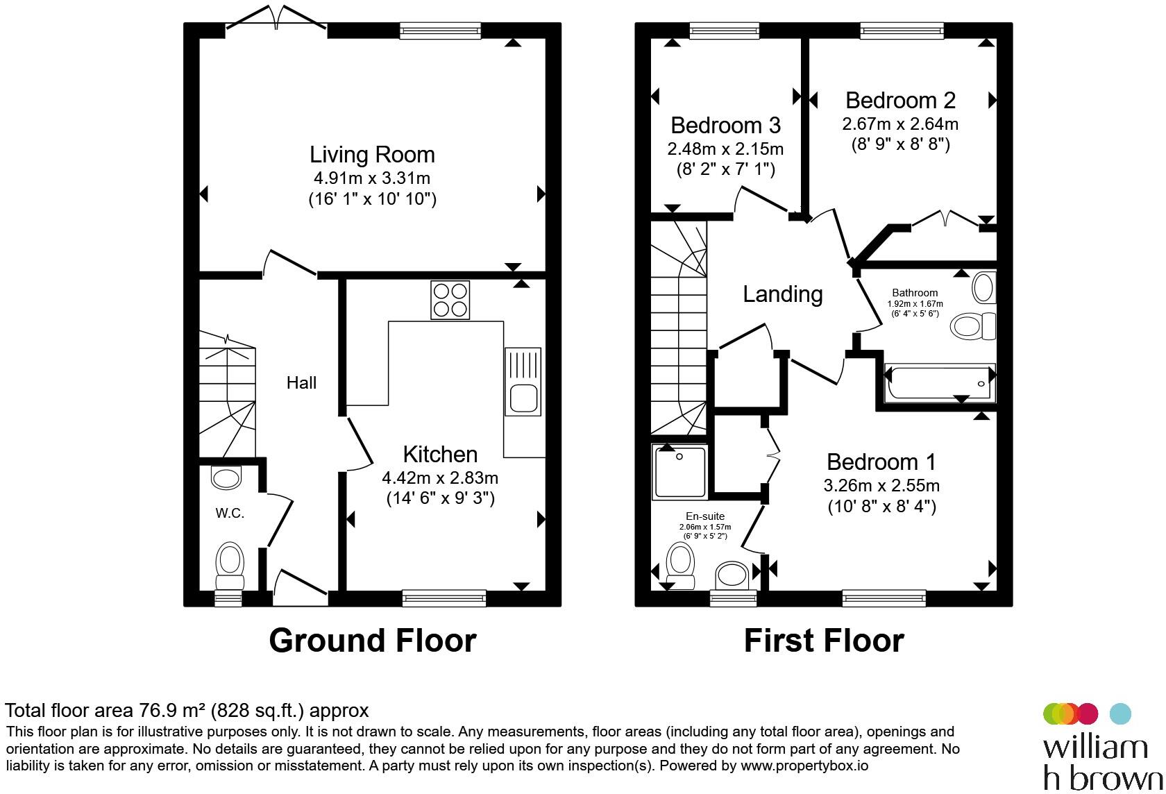 Canal Mews, Chesterfield floorplan