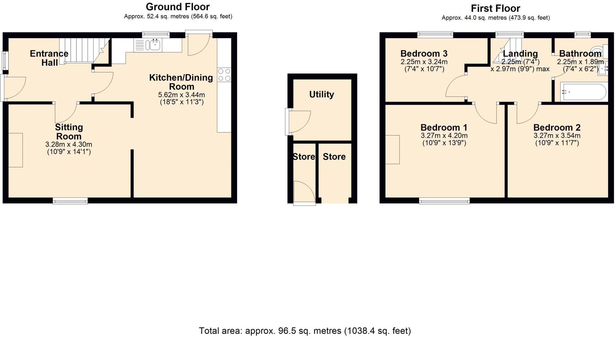 26 Orchard Meadow, Chagford, Devon floorplan