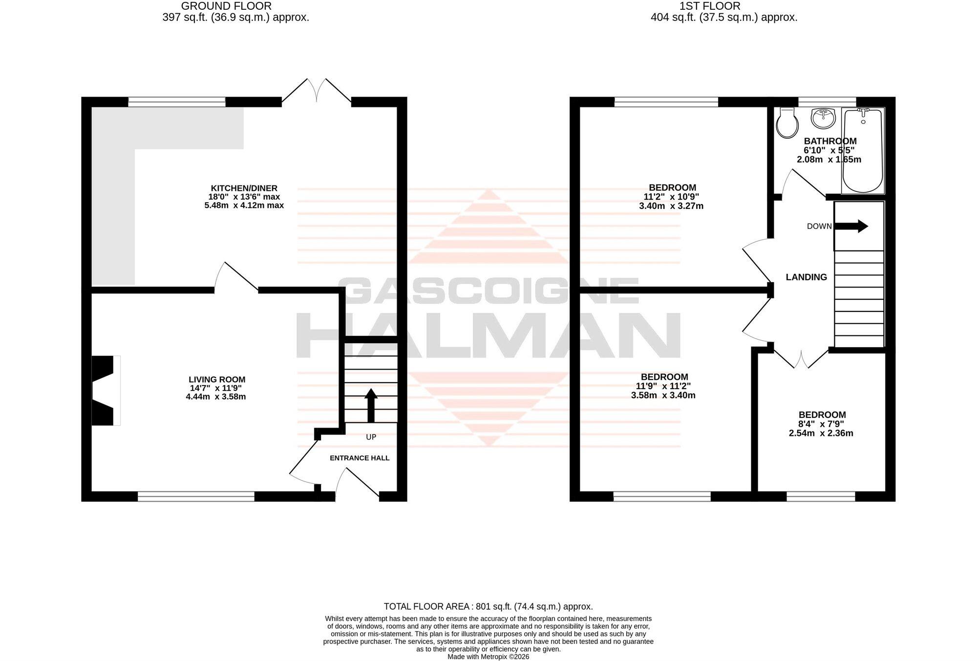 Greenbank Road, Sale, M33 floorplan