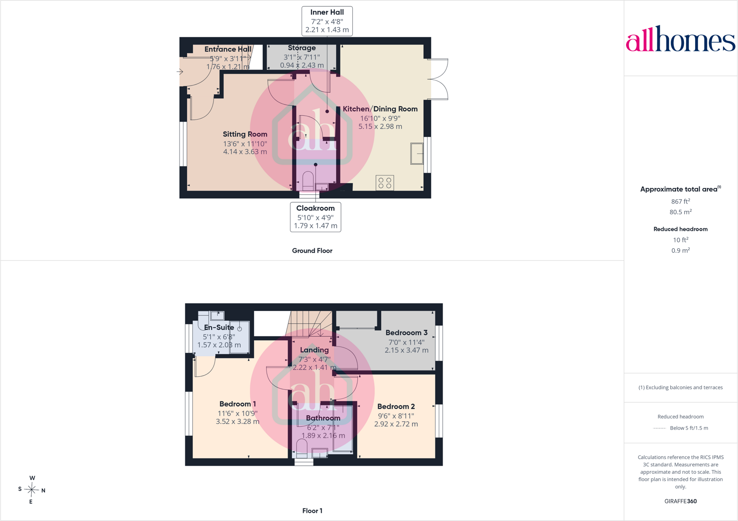 Old Cannon Way, Thurston, floorplan